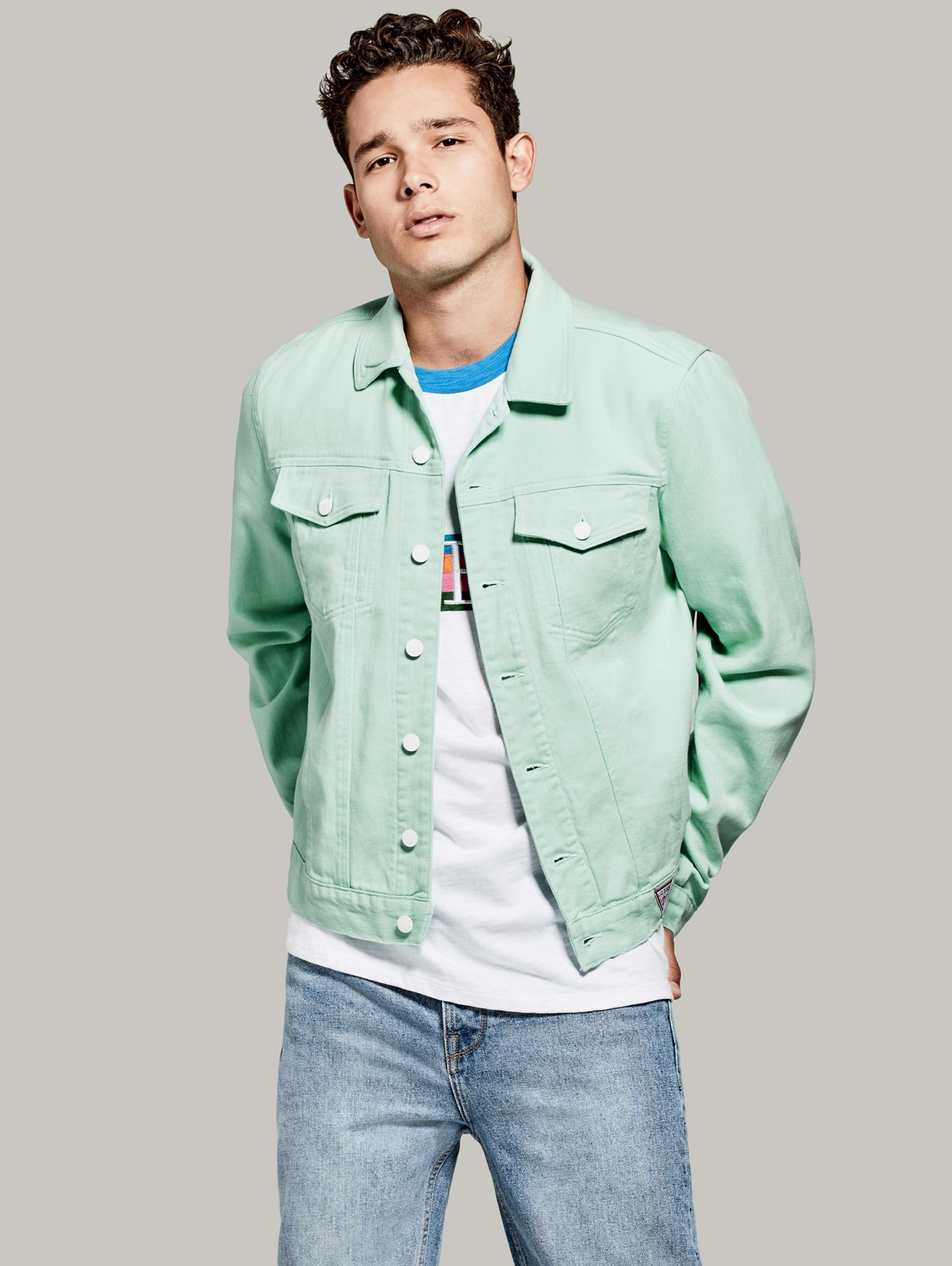 guess x asap denim jacket