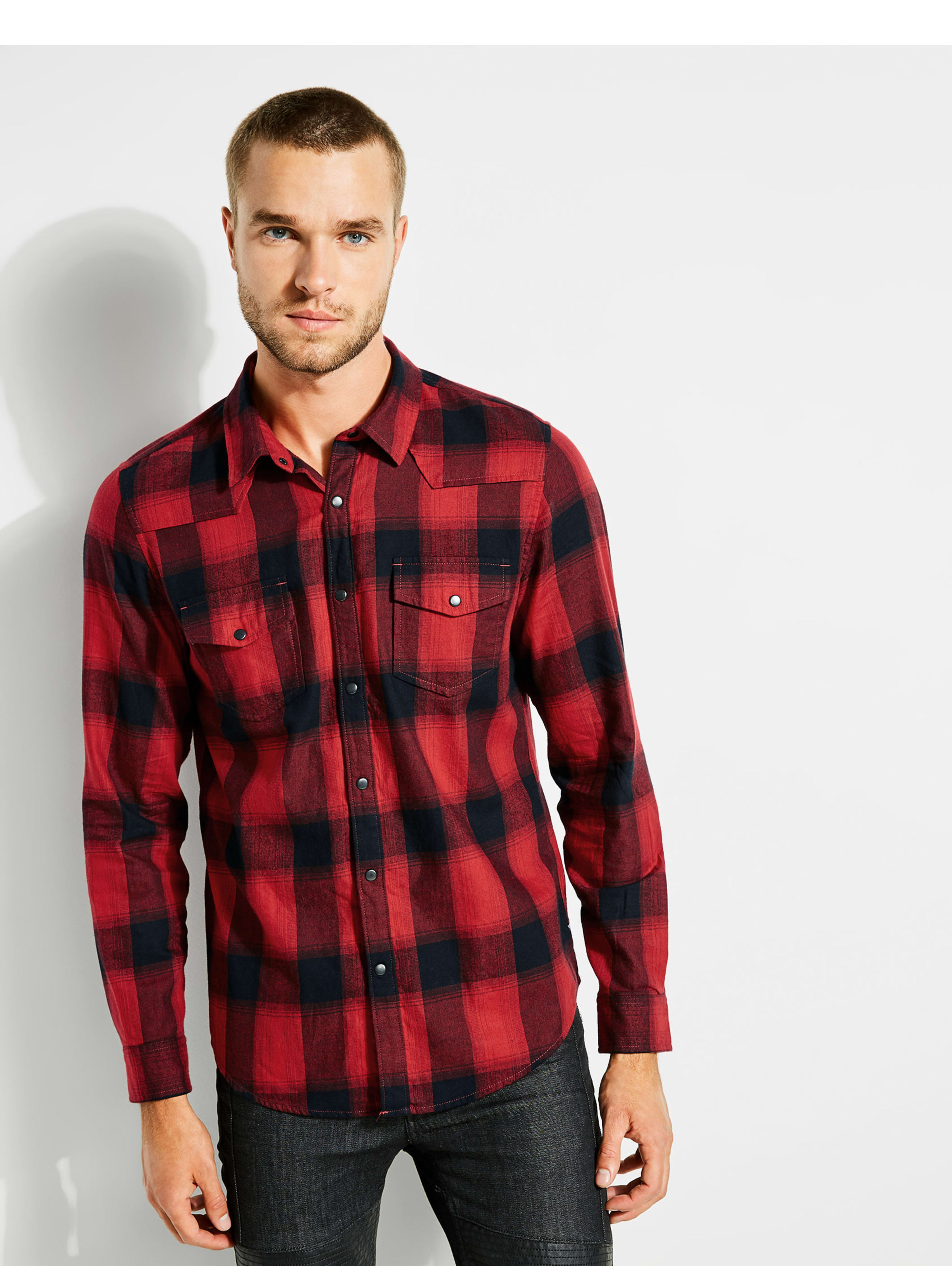 guess western shirt