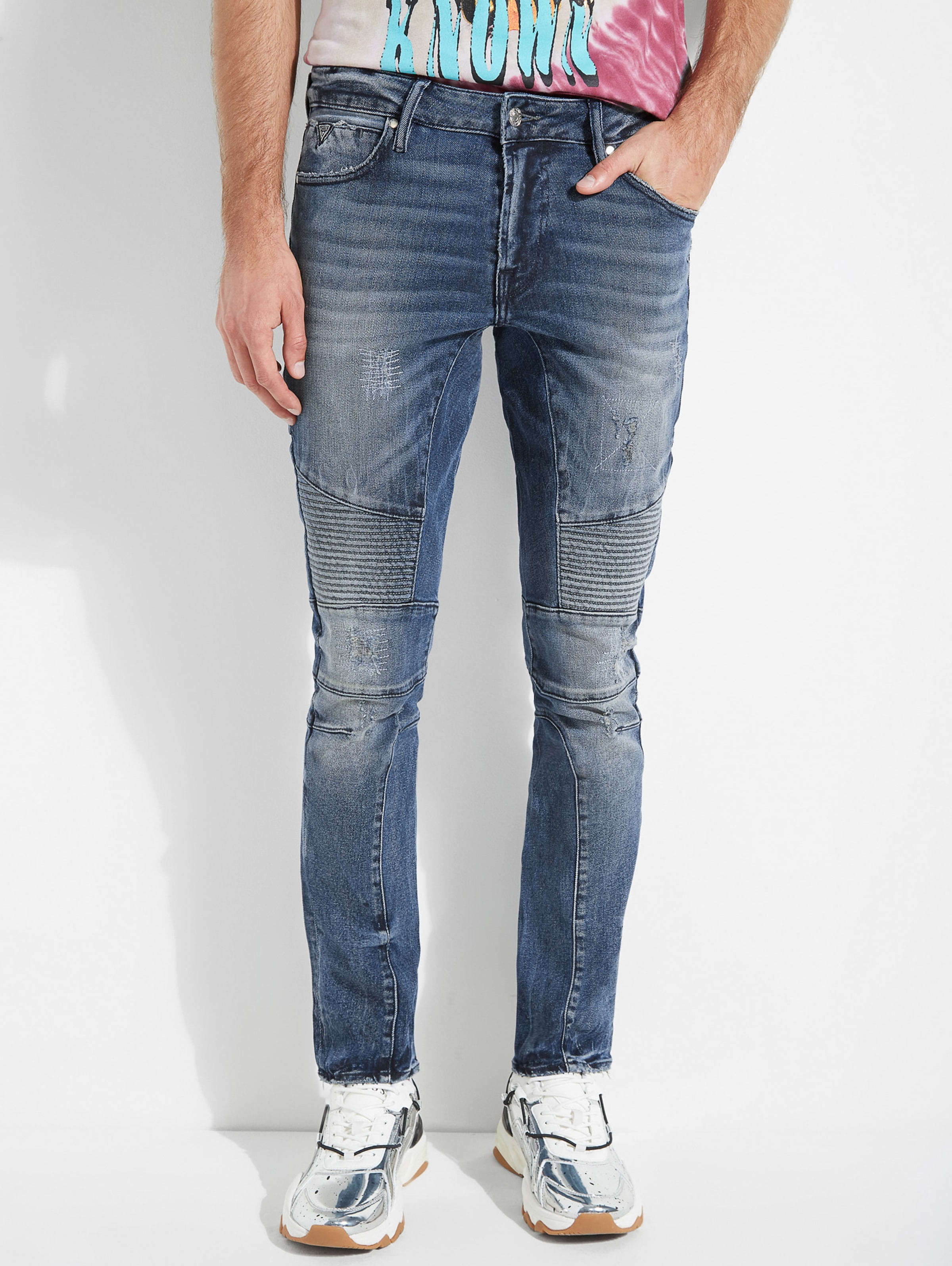 guess moto jeans