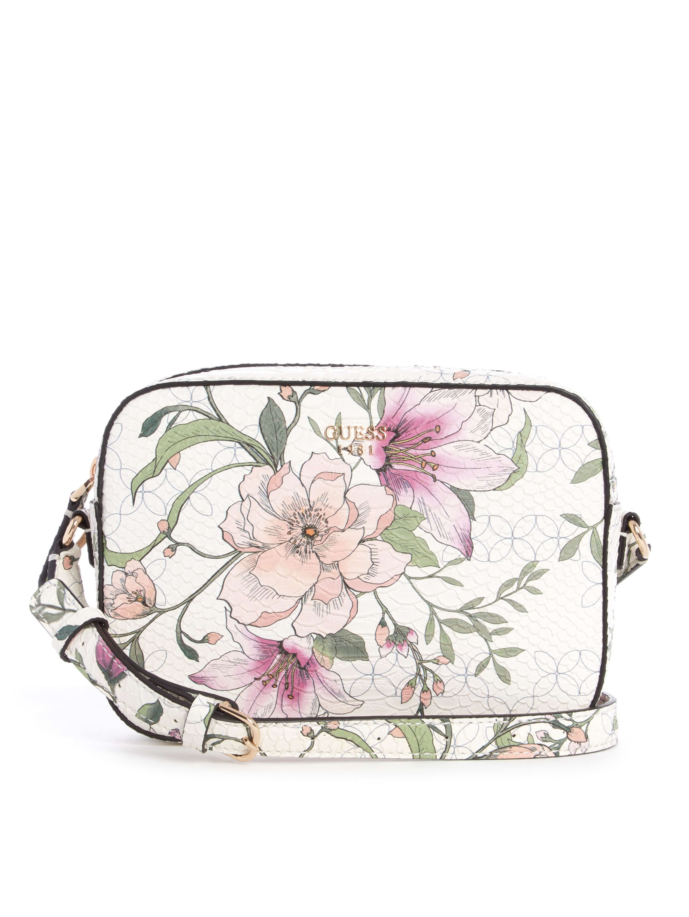 guess floral crossbody