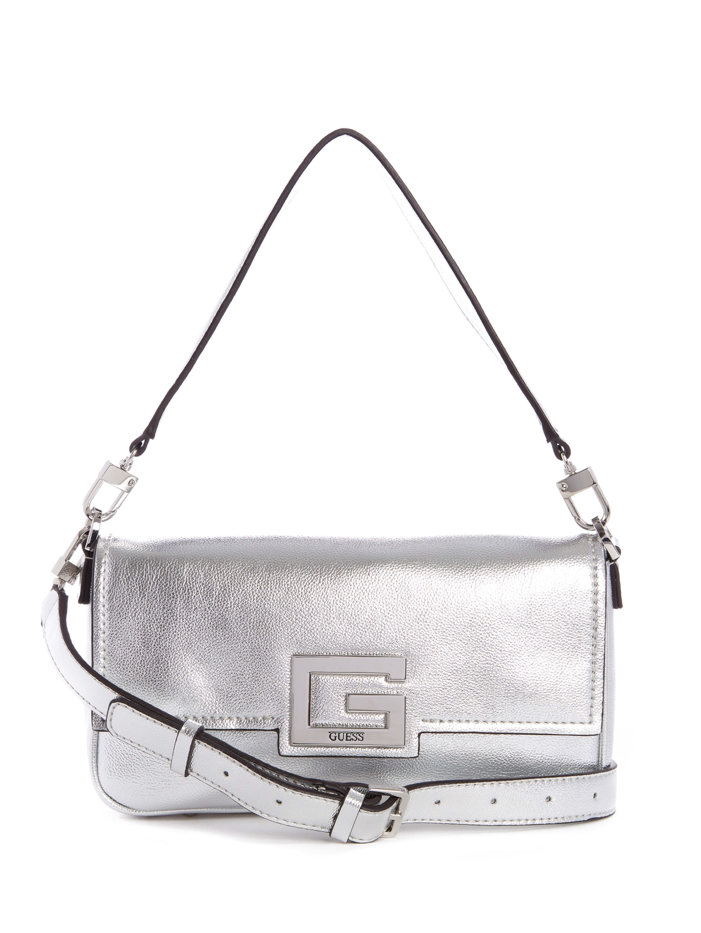 guess silver bag