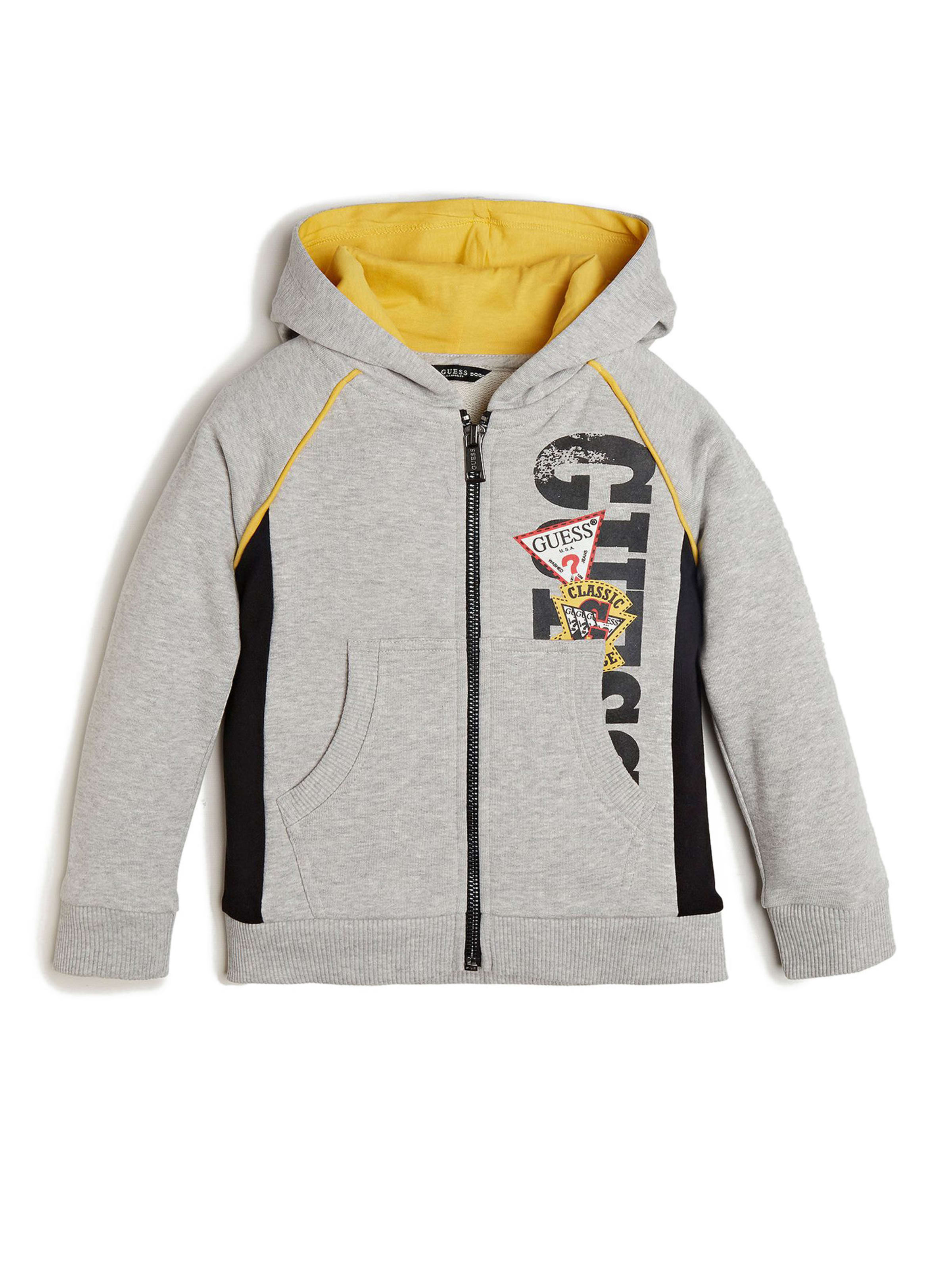 guess classic logo hoodie