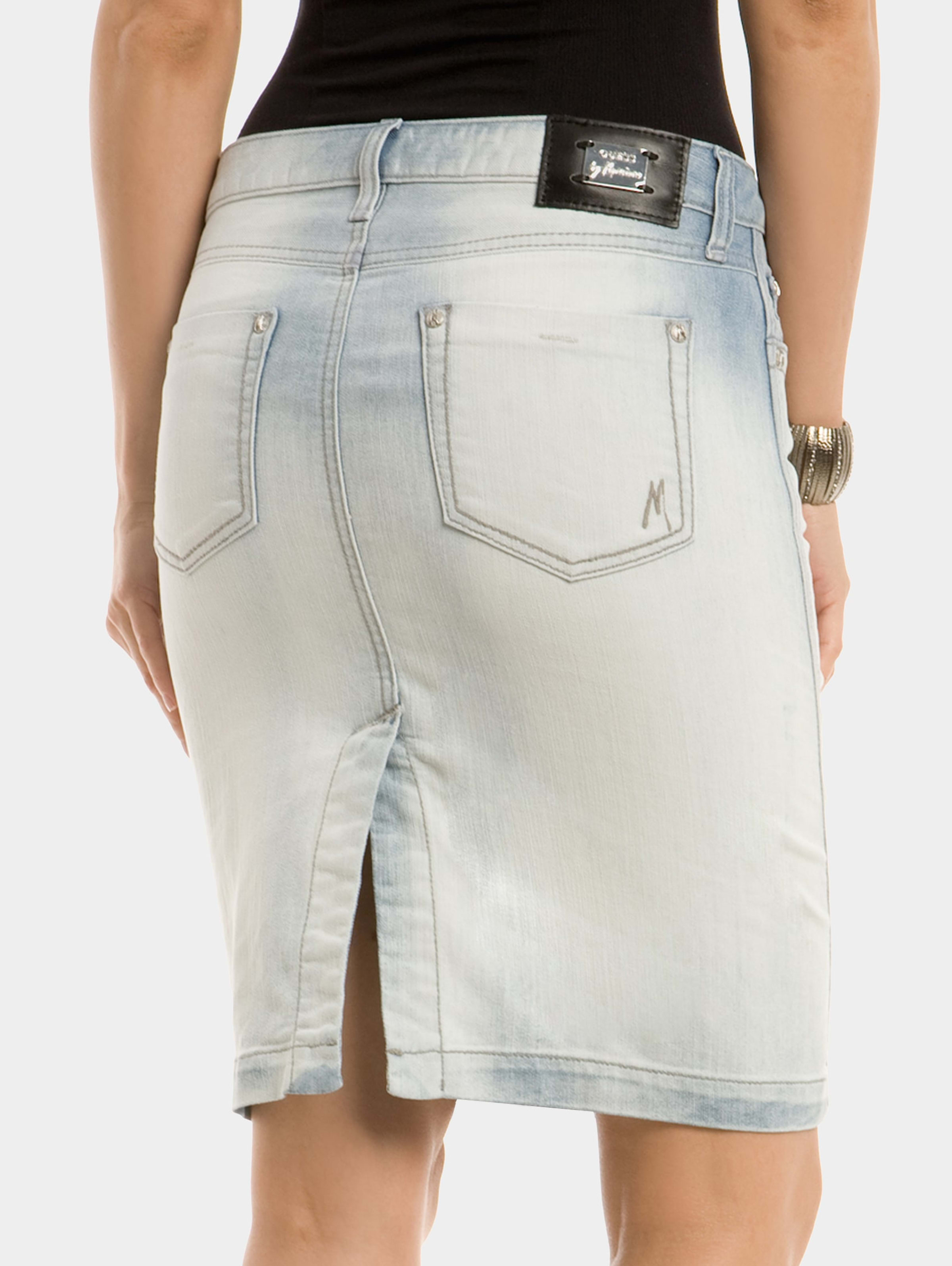 guess denim skirt