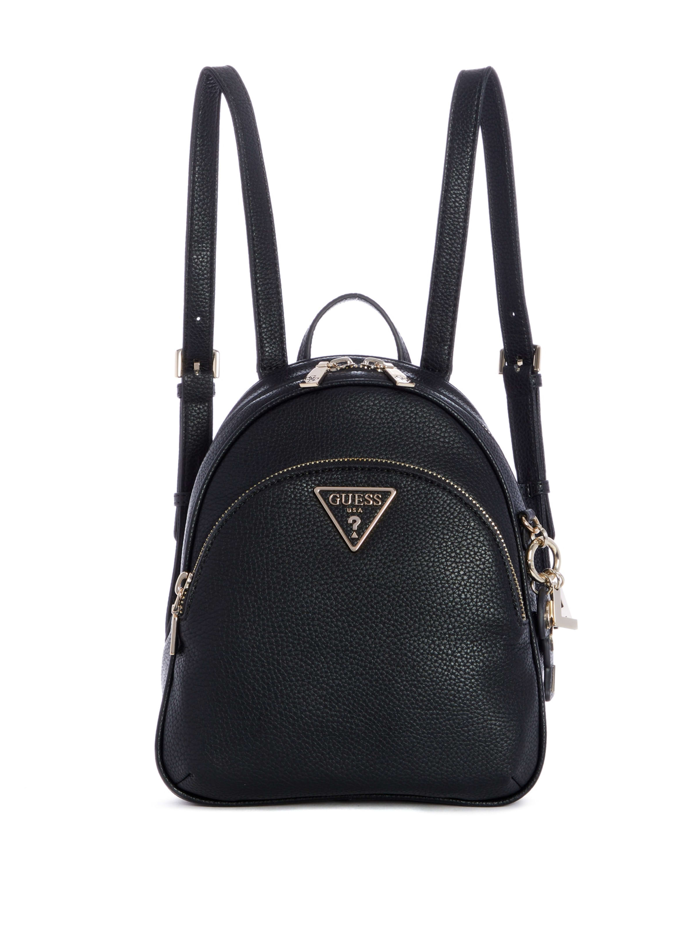 guess mini black backpack