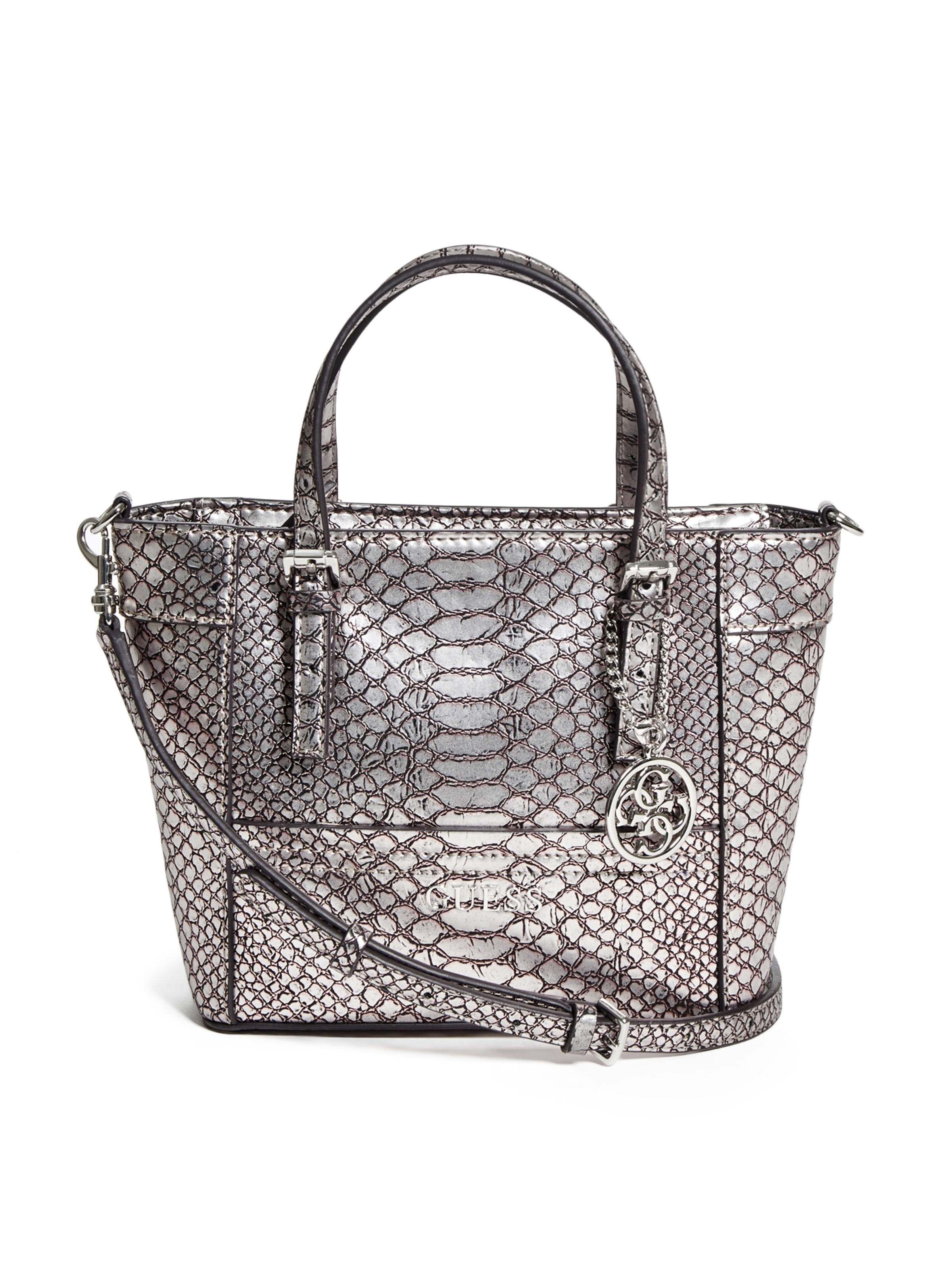 guess delaney mini tote