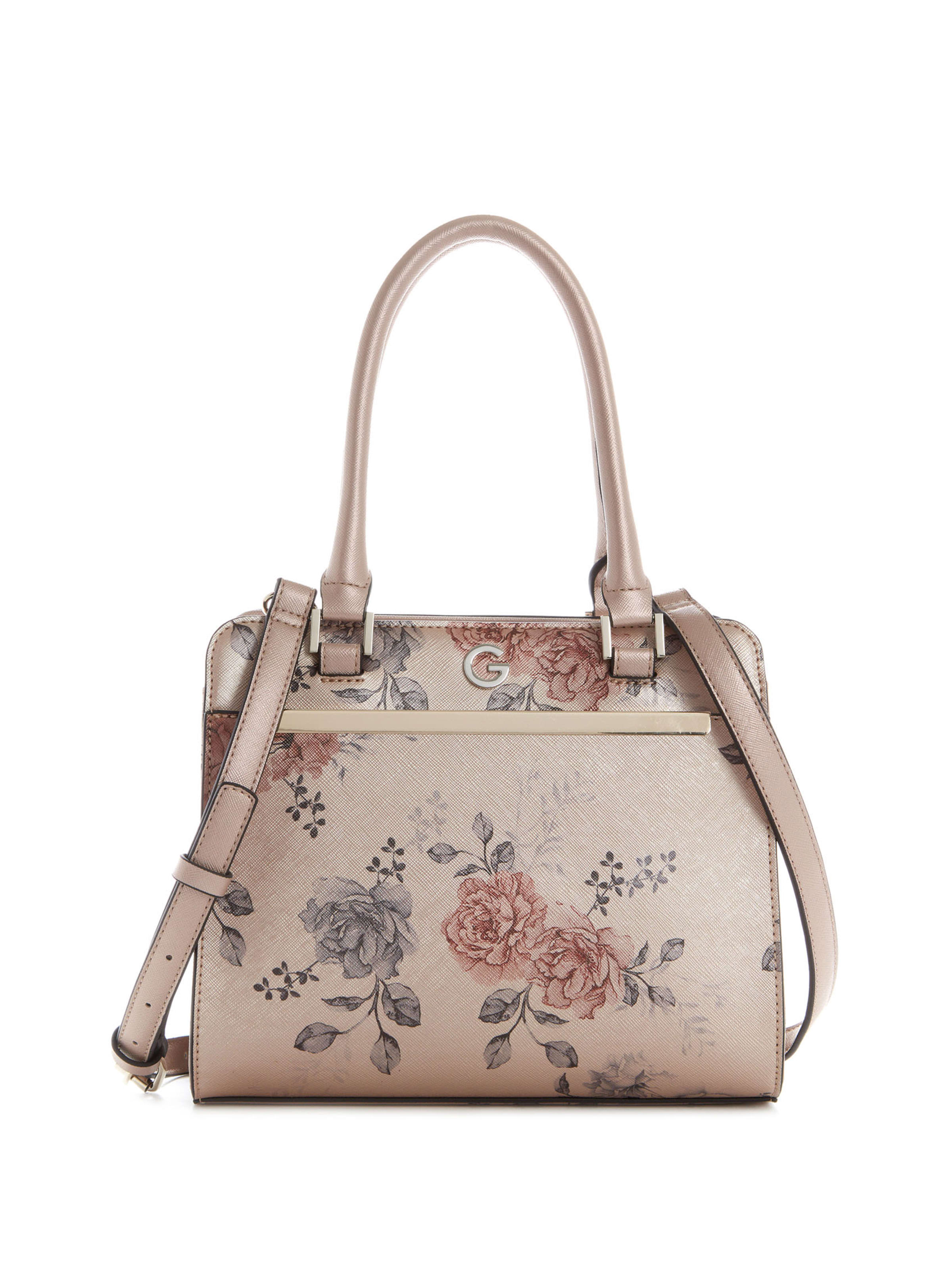 guess floral handbags