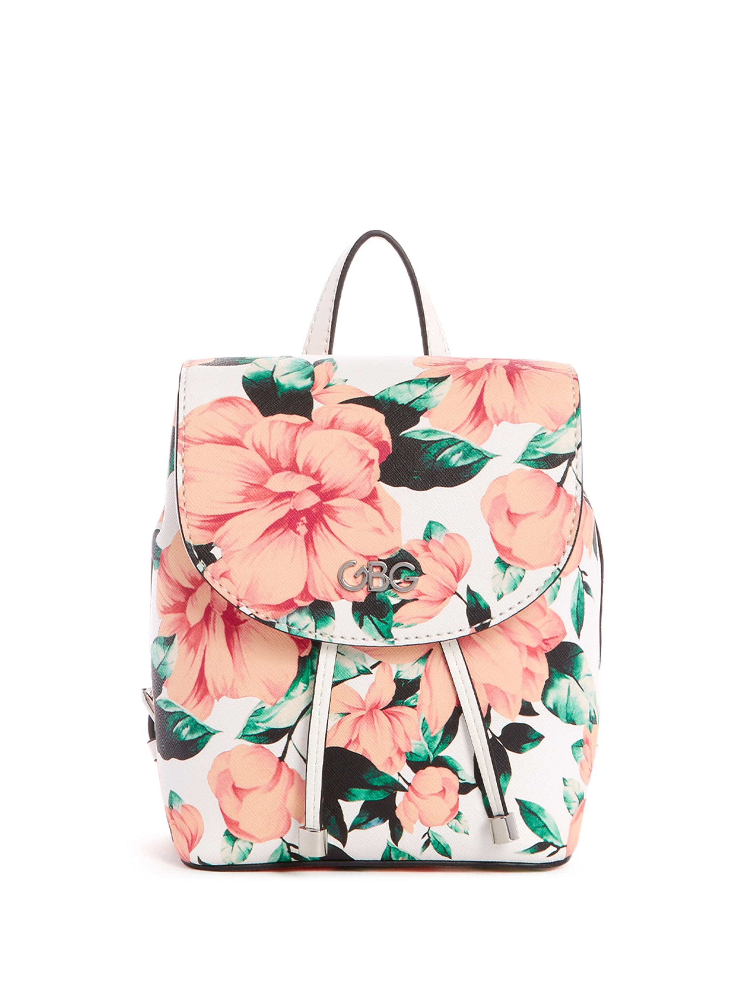 guess backpack with flowers