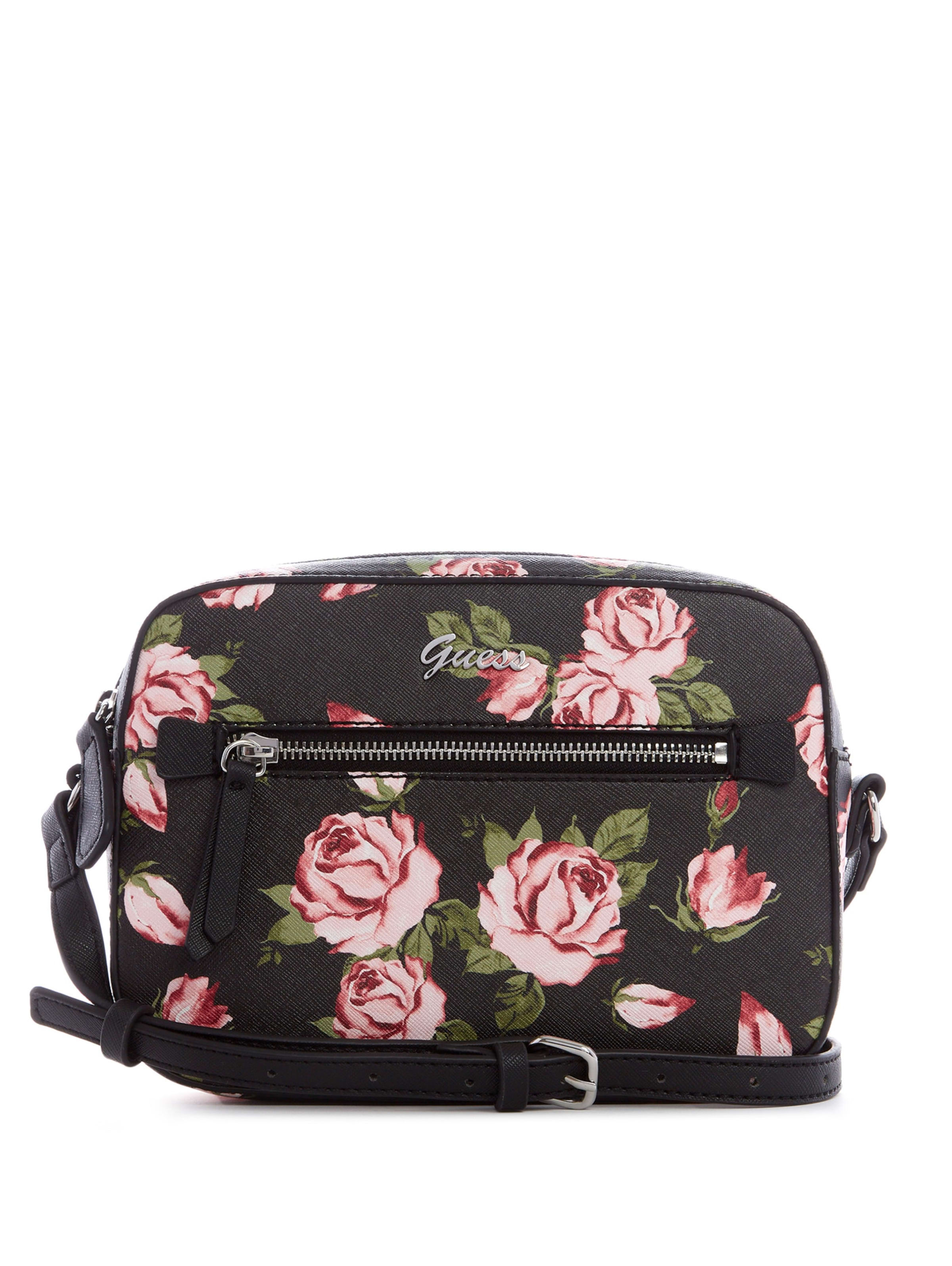 guess floral crossbody