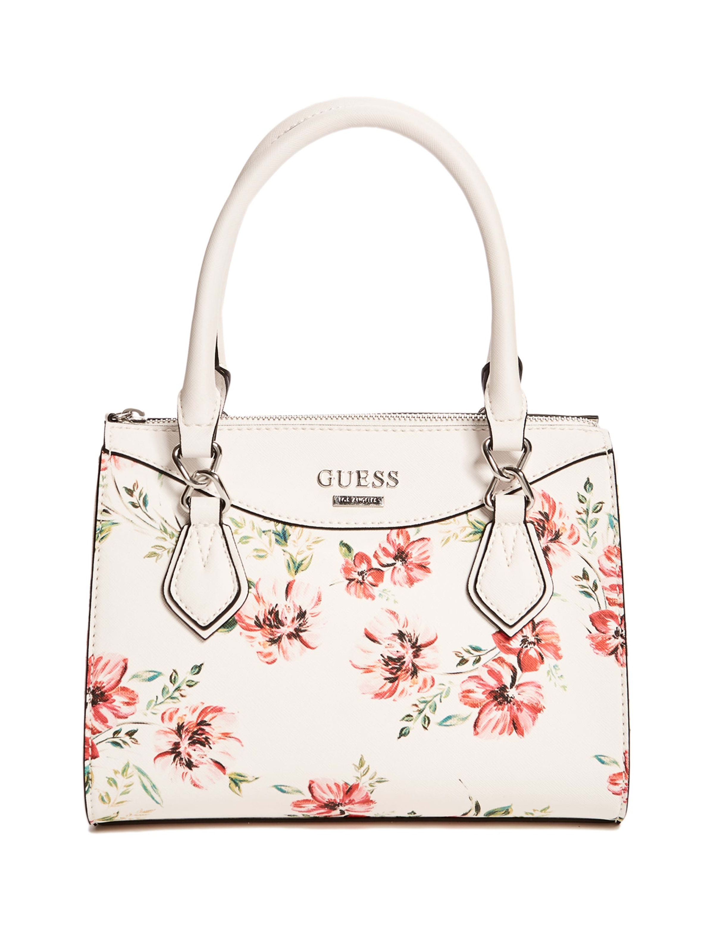 guess flower purse