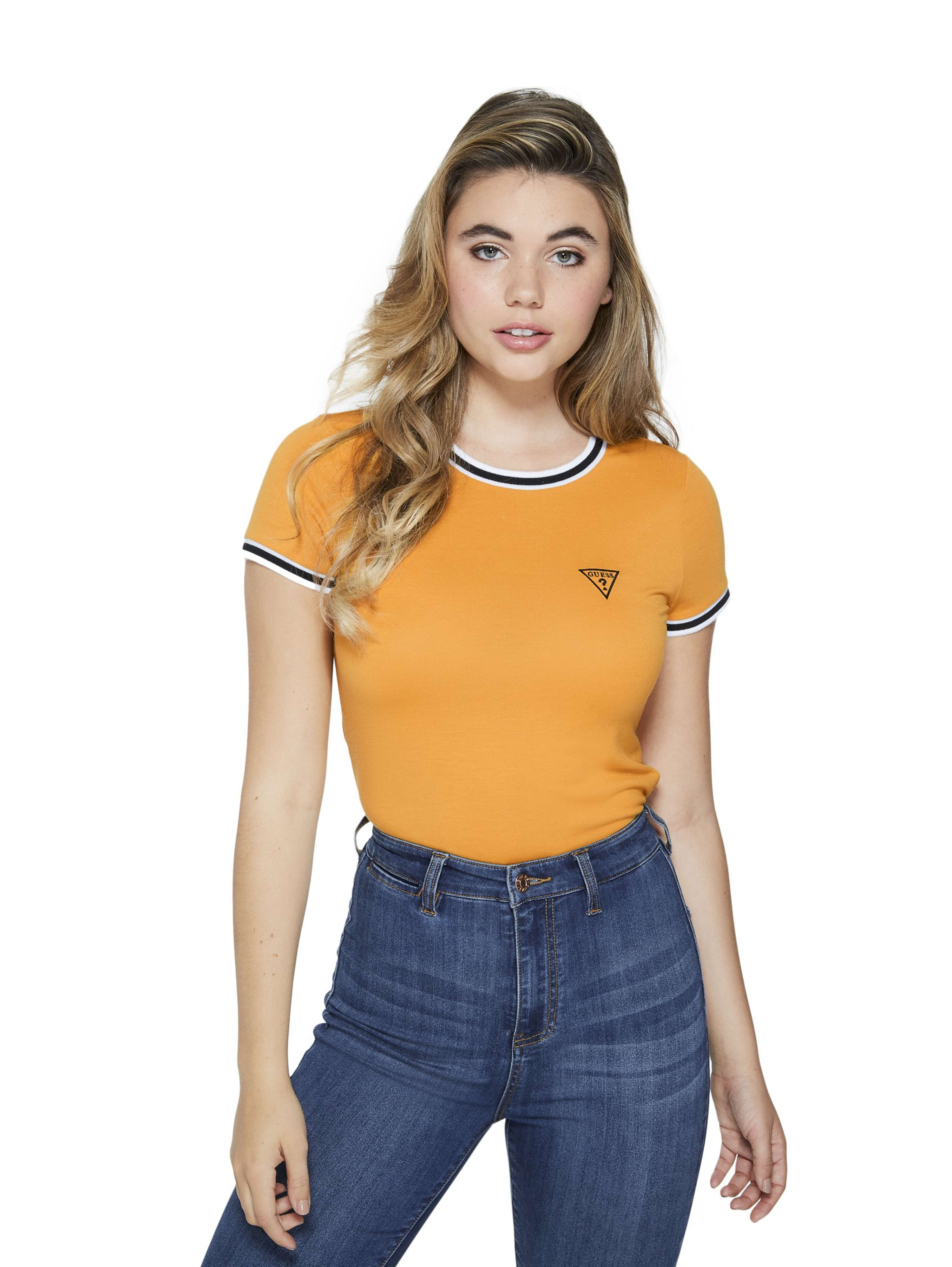 guess ringer tee