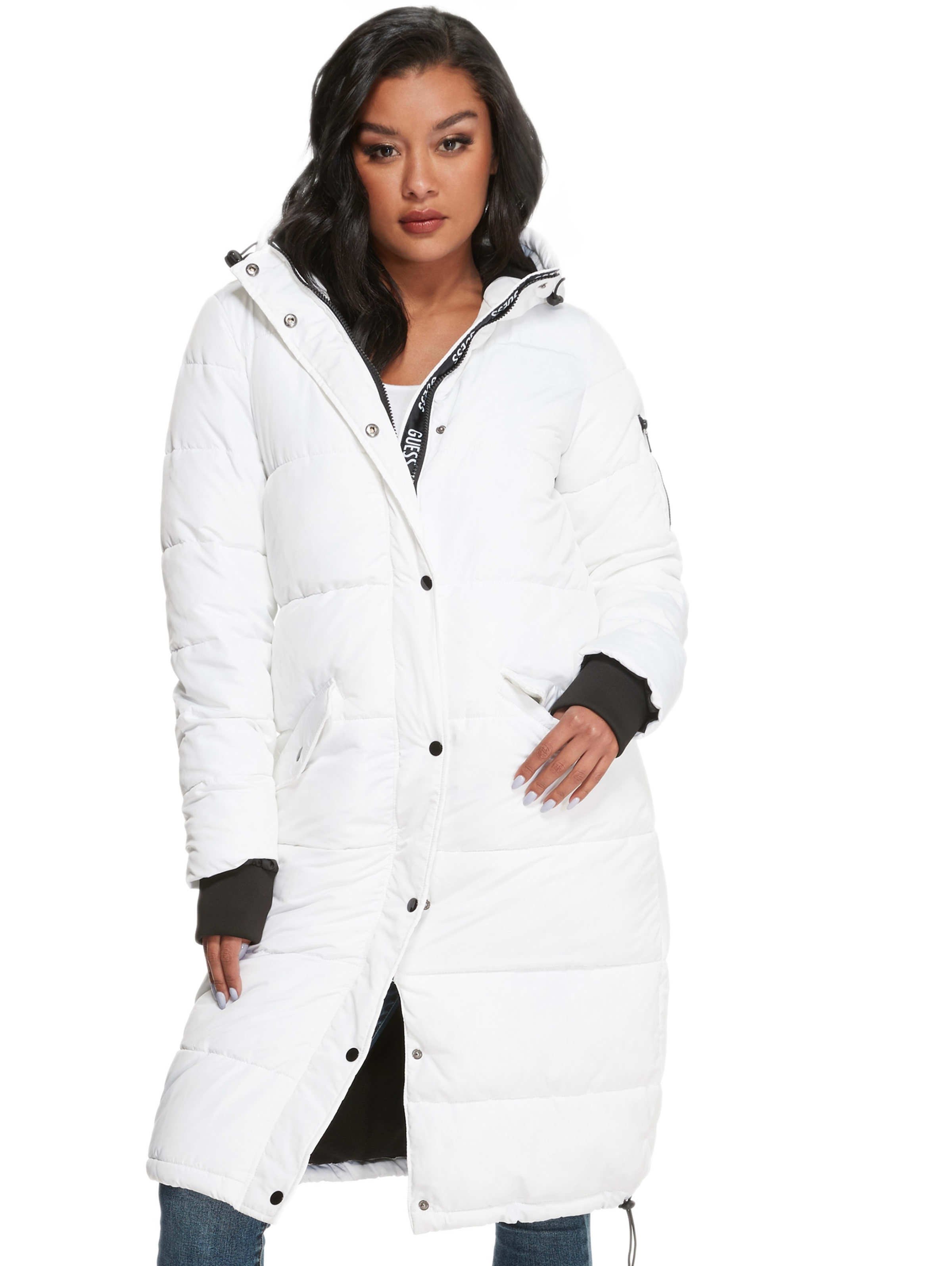 women's guess puffer coat