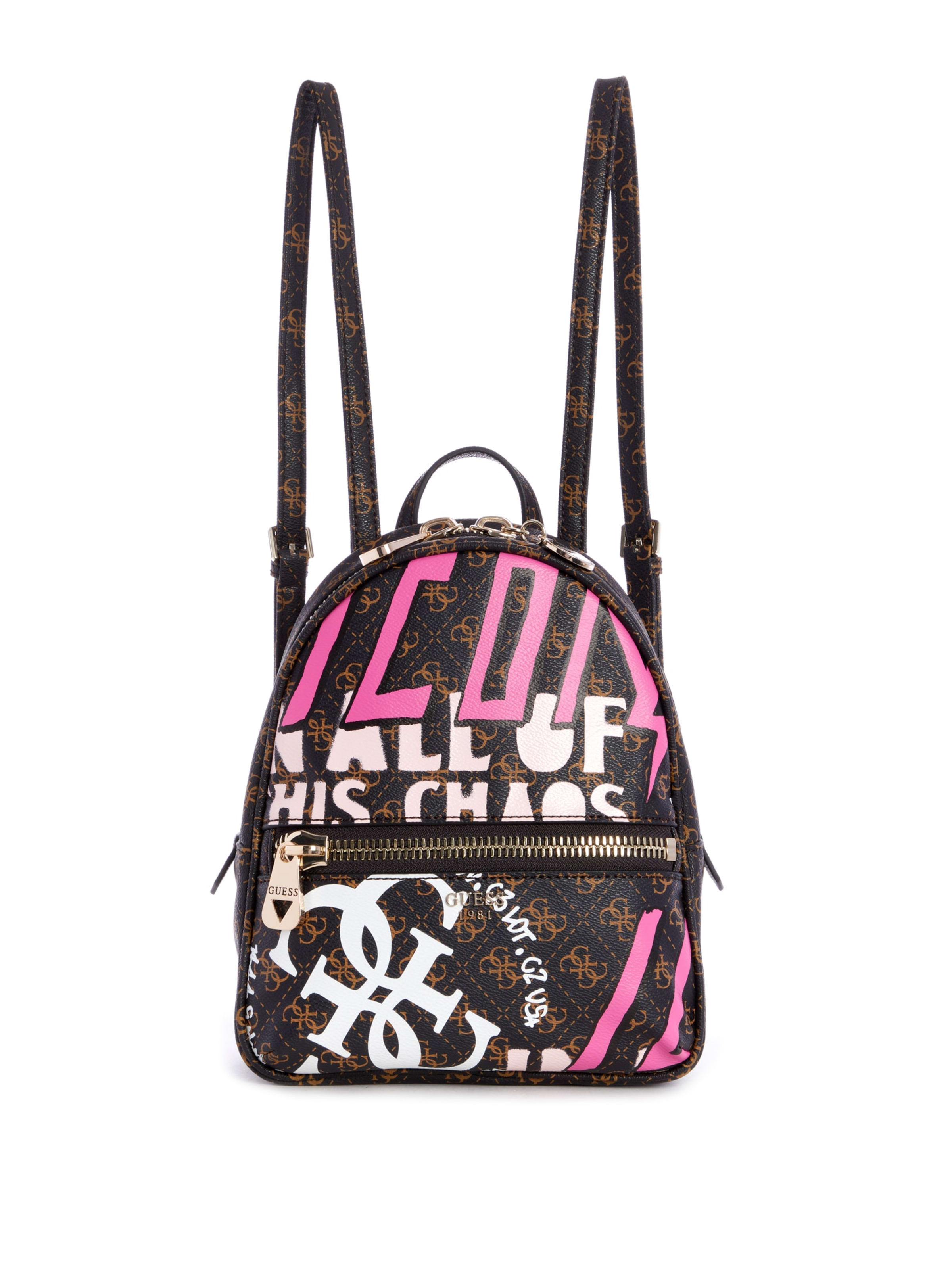 guess urban chic logo backpack