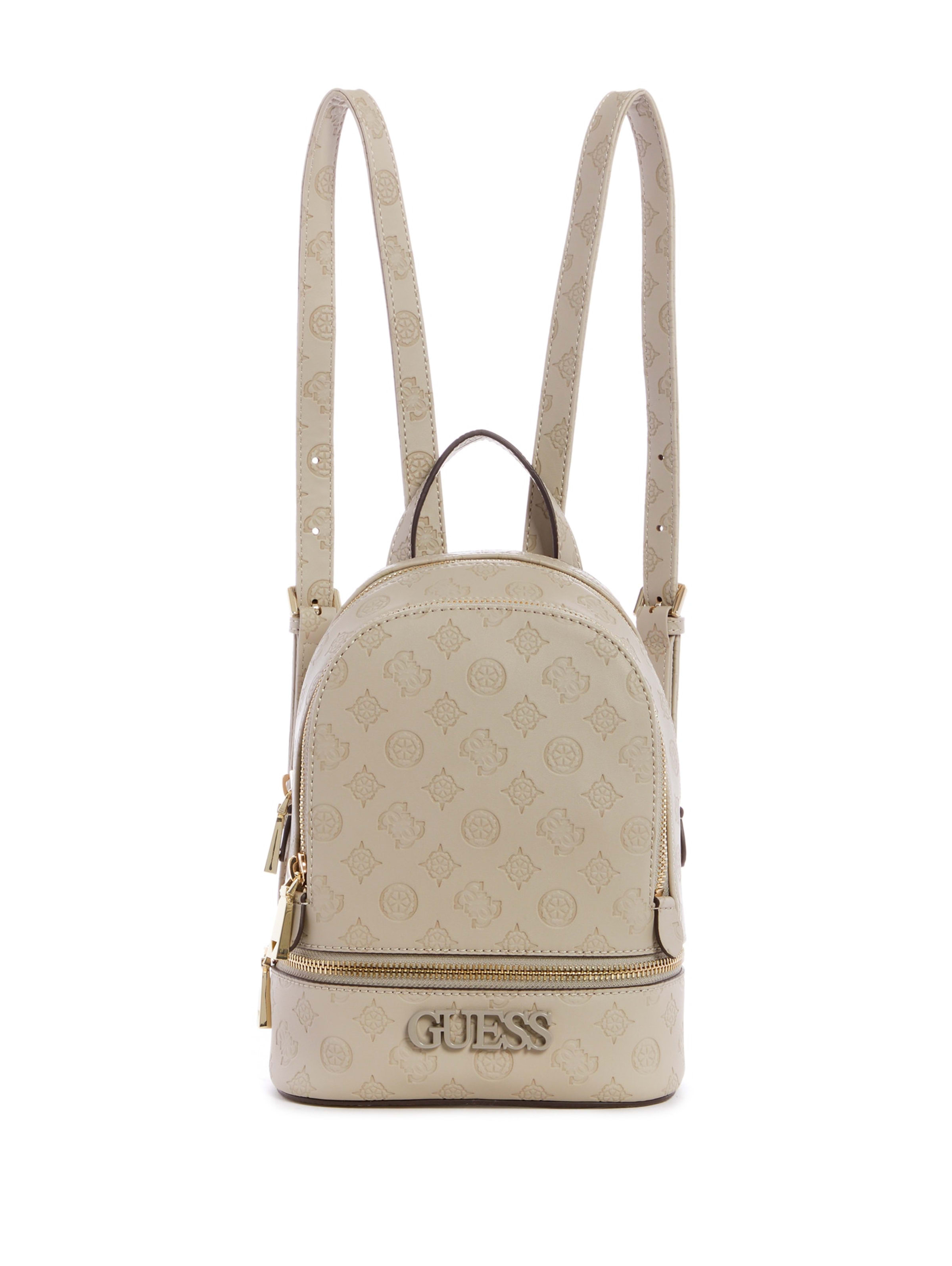 skye logo print backpack