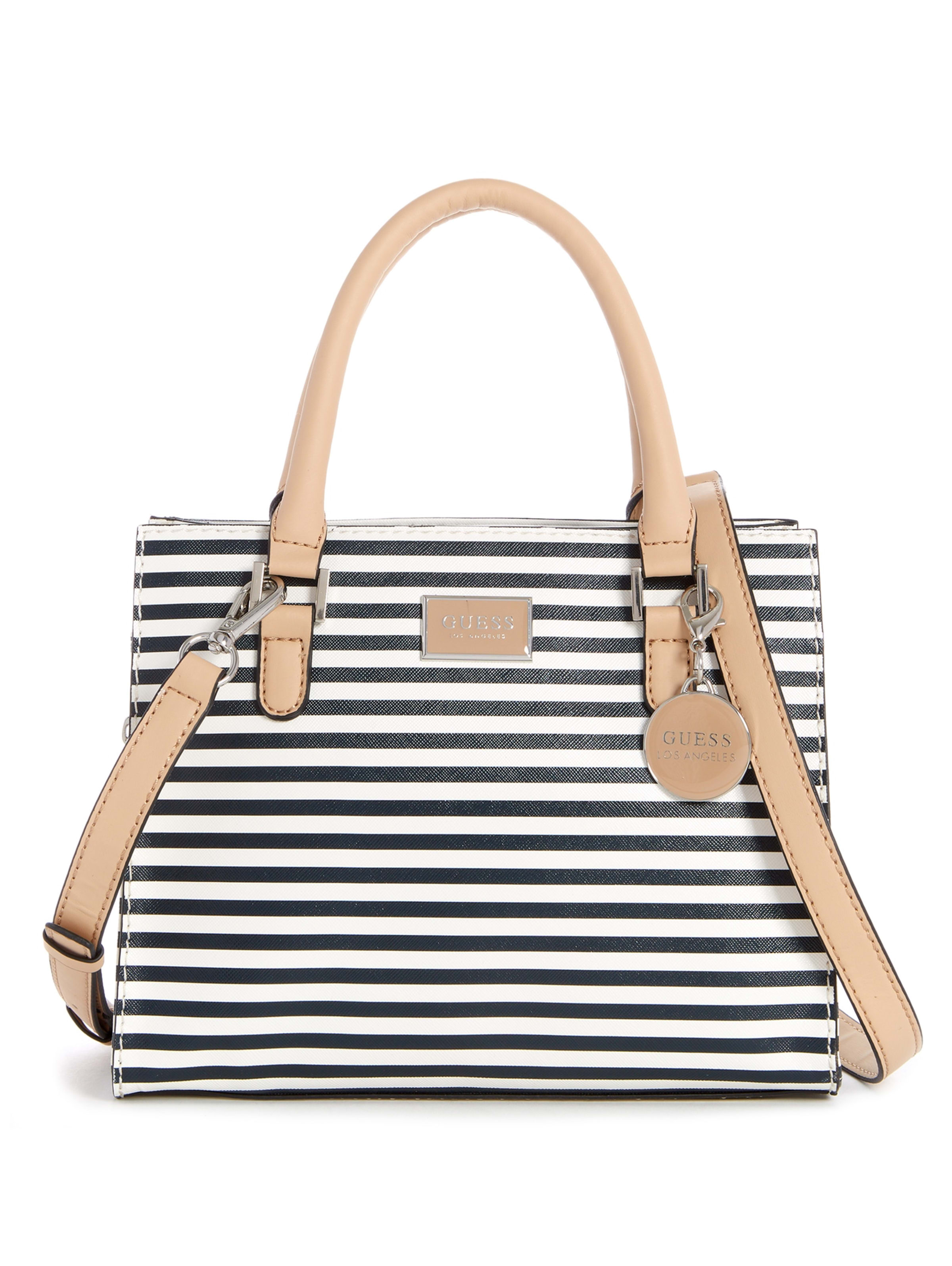 guess striped bag