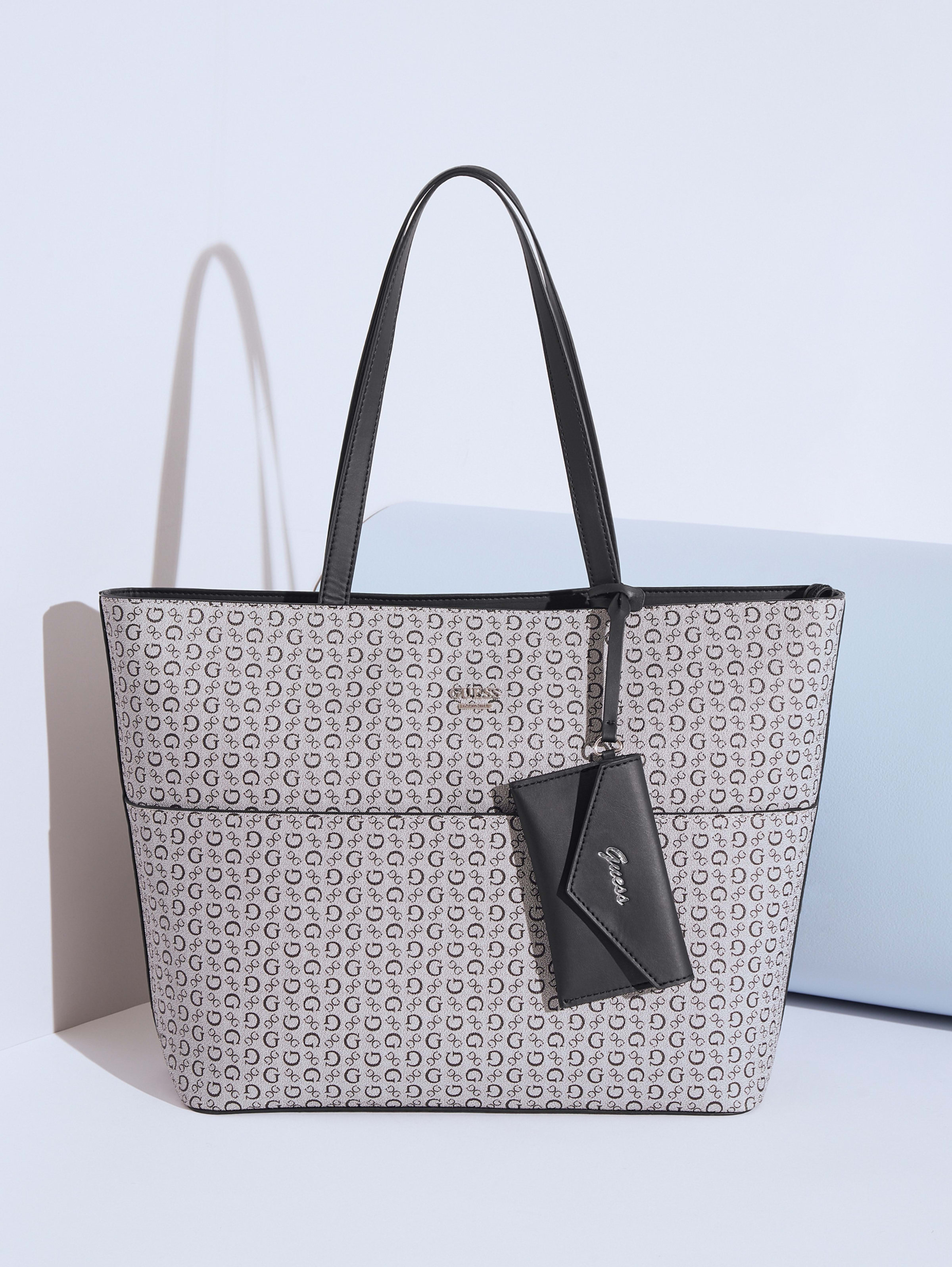 guess gray bag