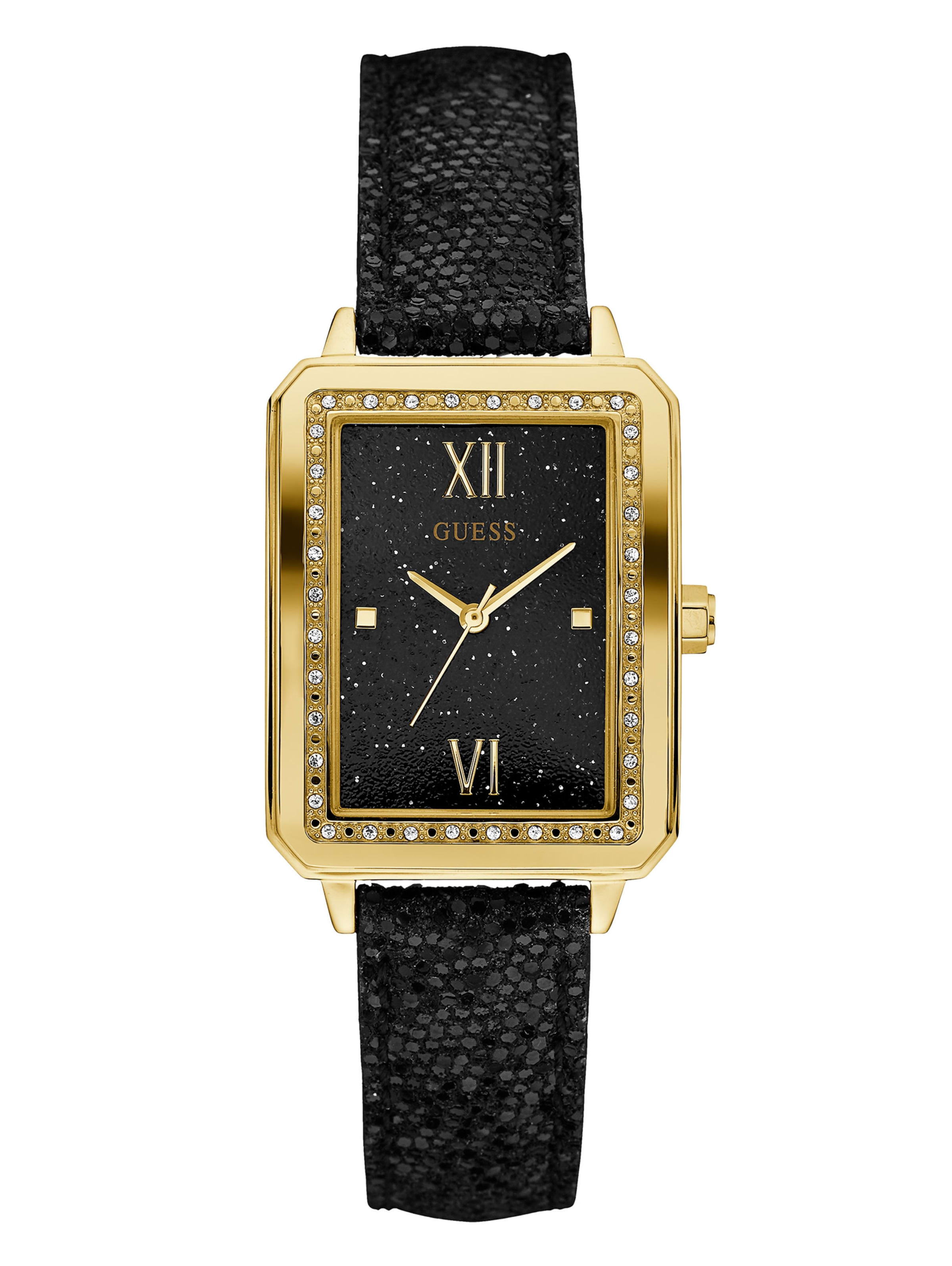 gold rectangle watch