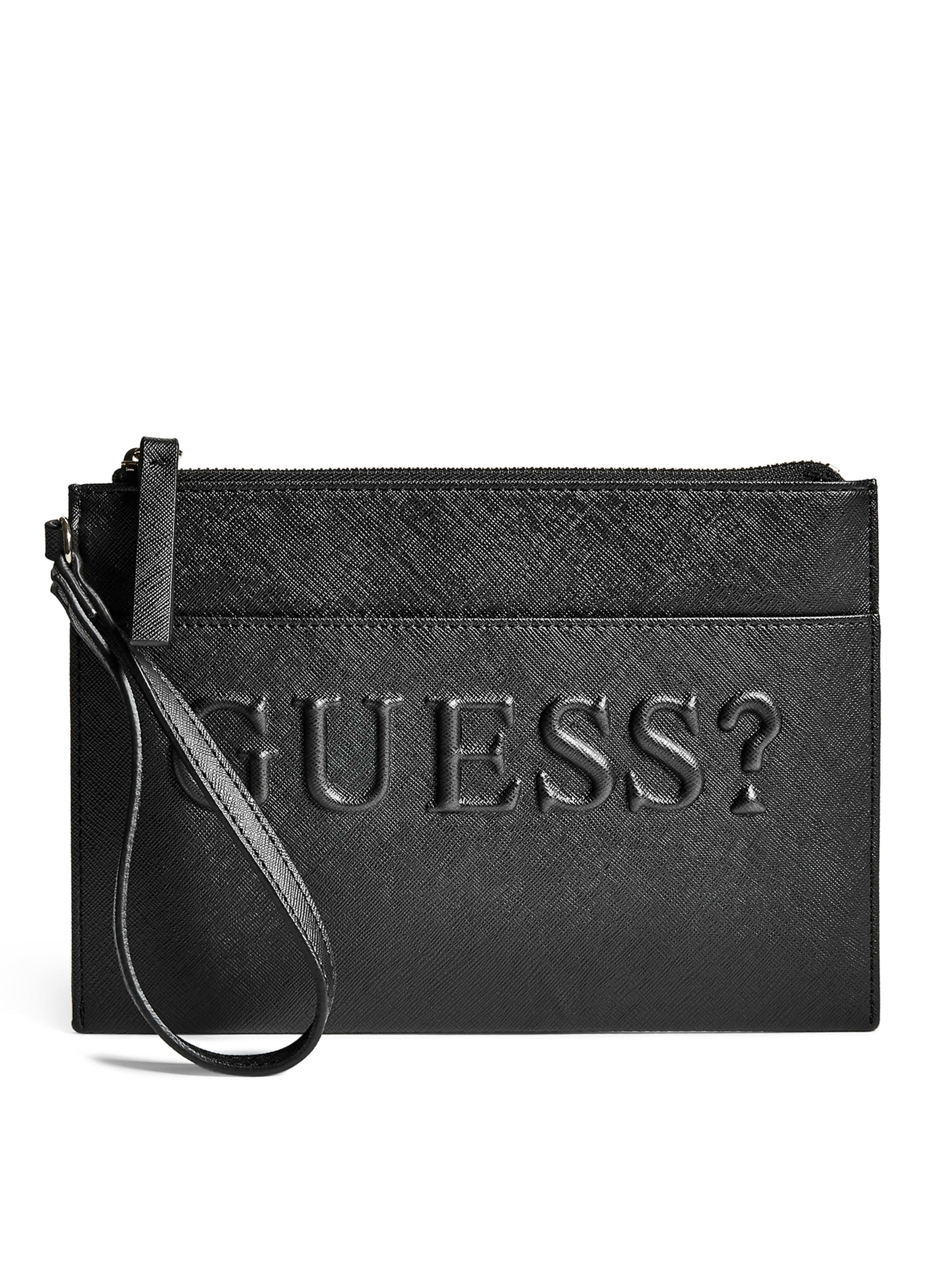 guess wristlet handbags