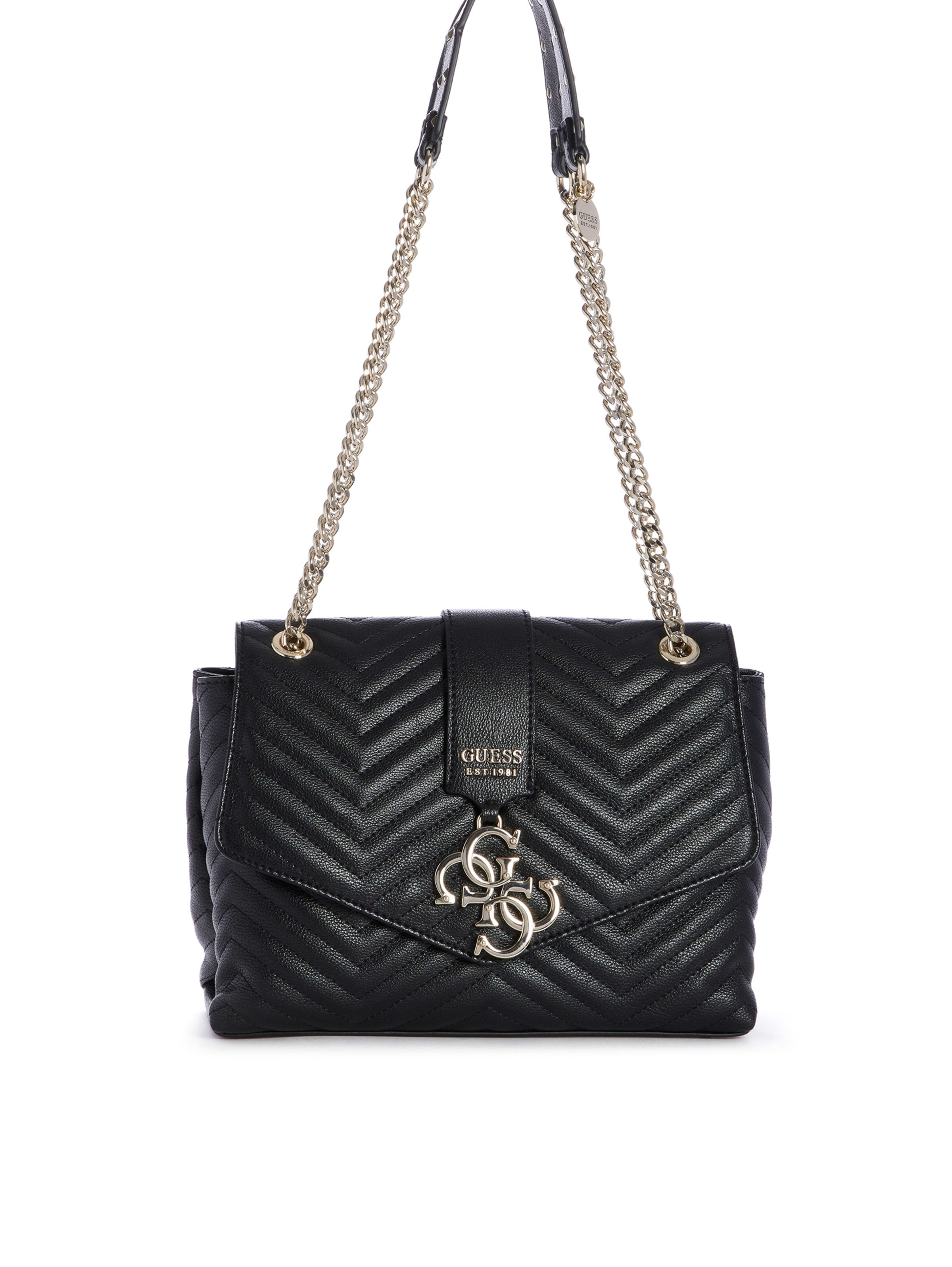 guess shoulder bag black