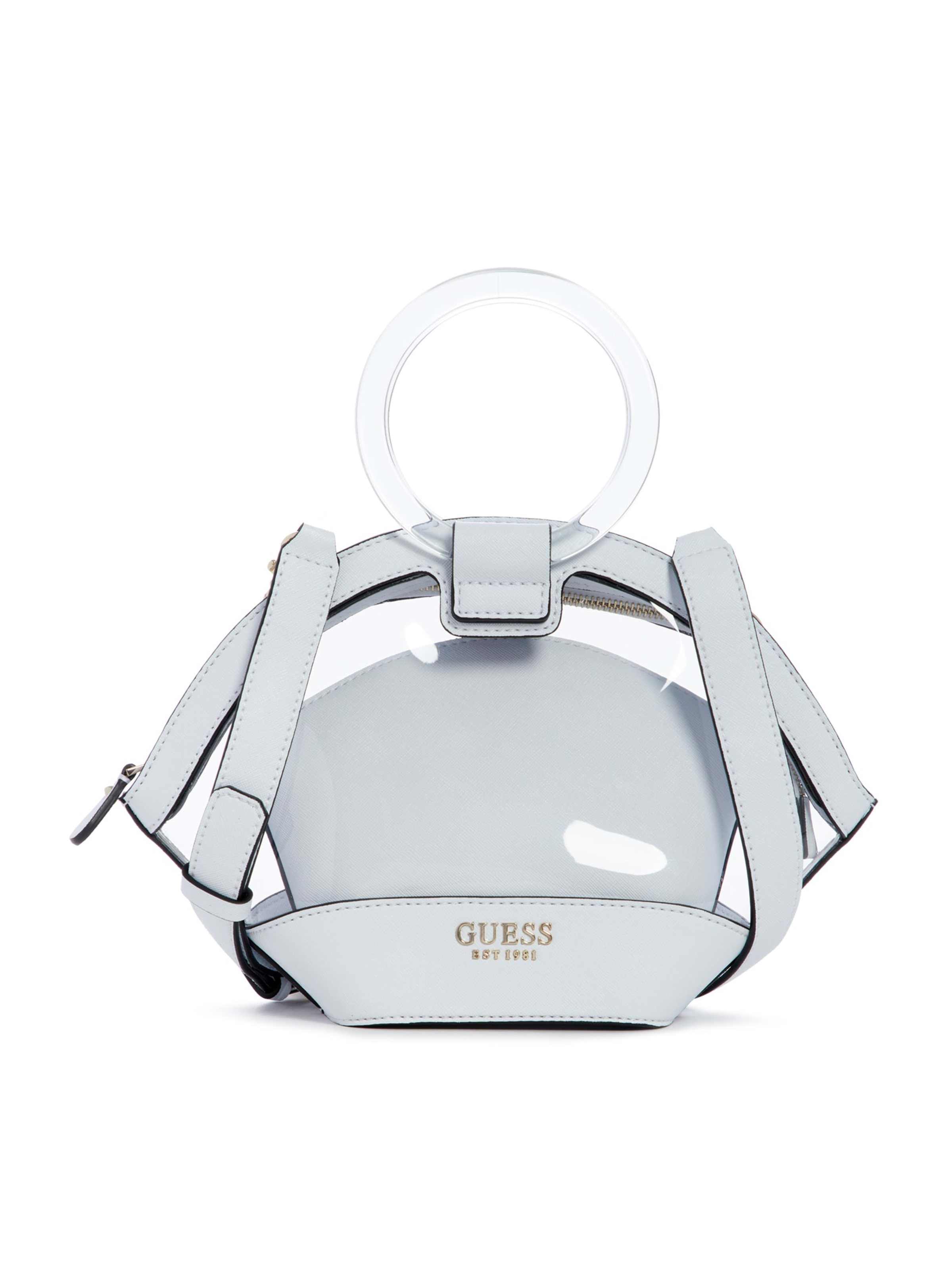 guess clear tote