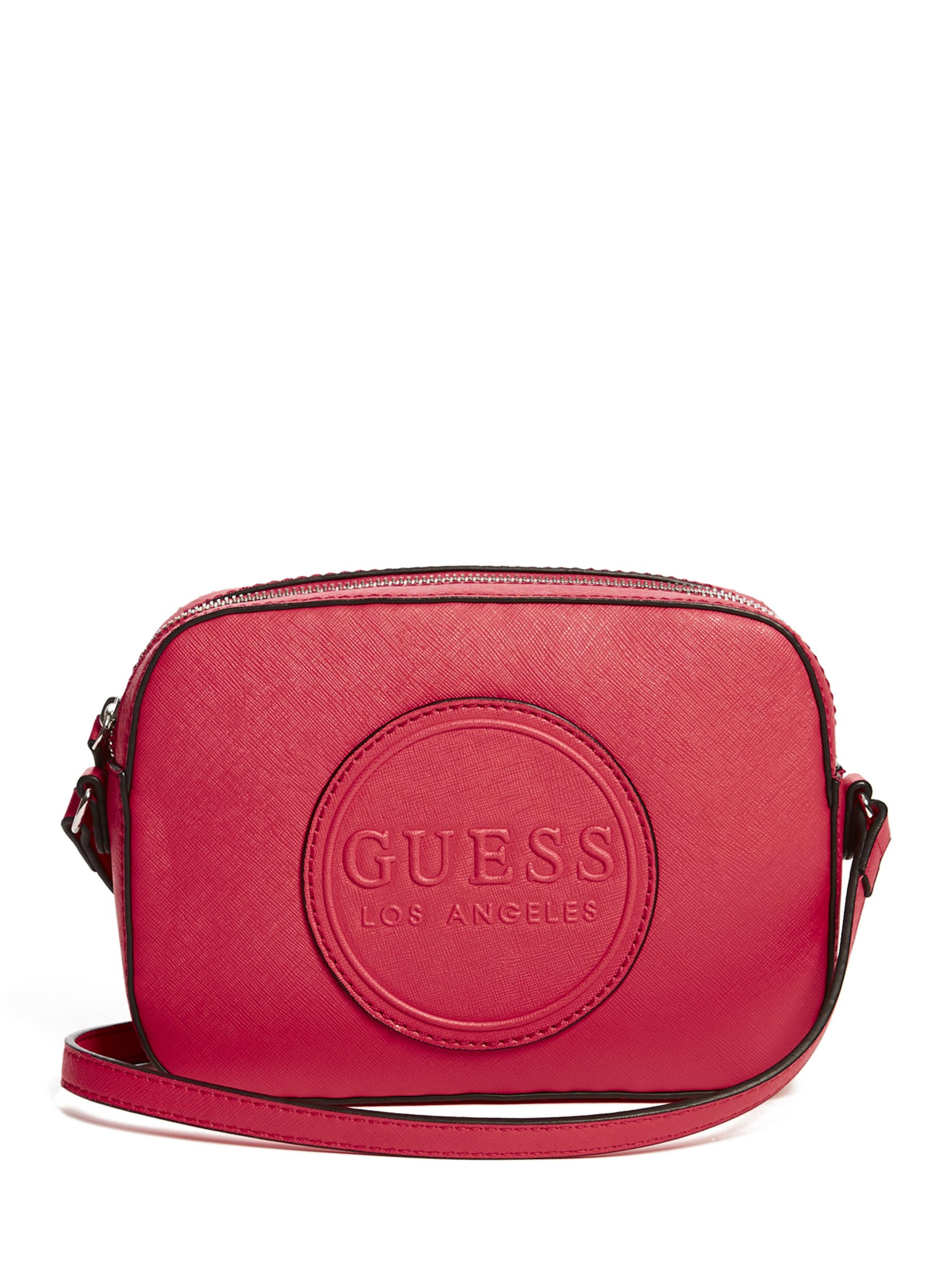 red guess crossbody purse