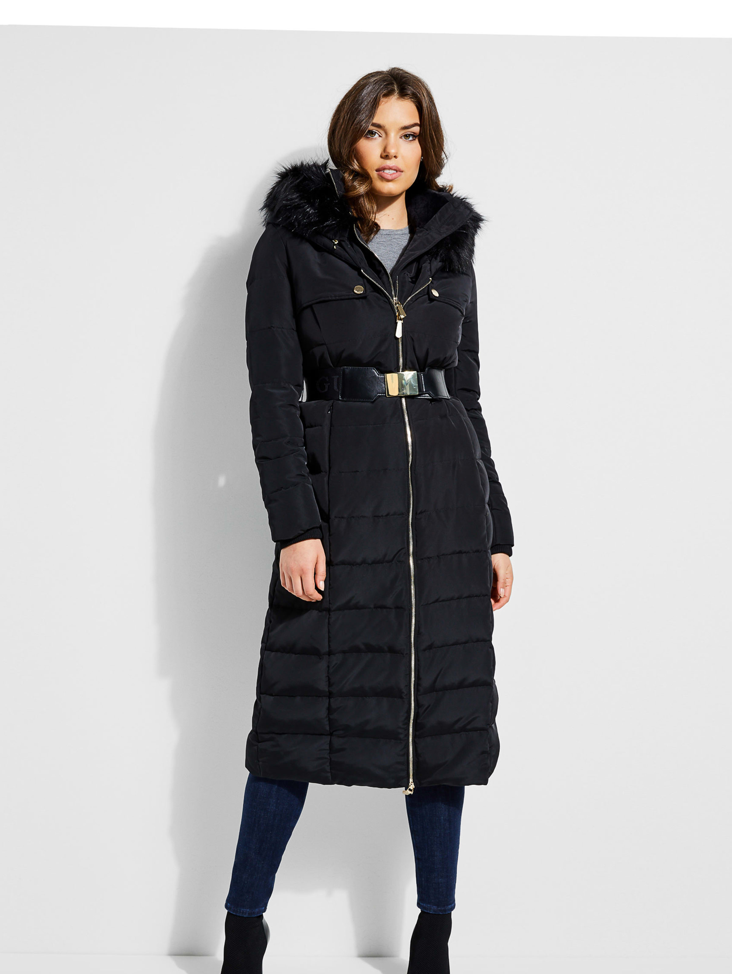 Aiko longline down puffer jacket 2025