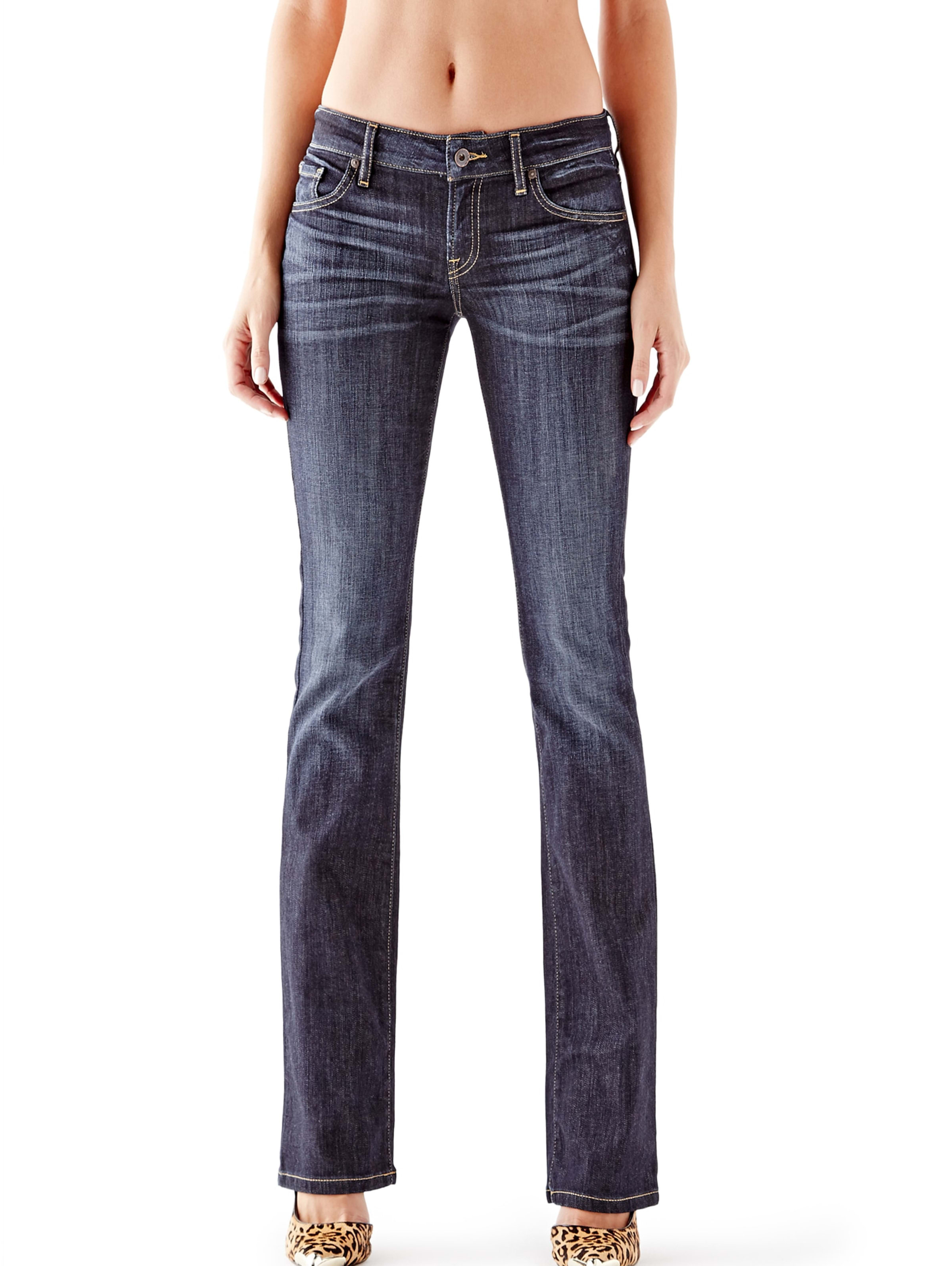 guess mid rise bootcut jeans