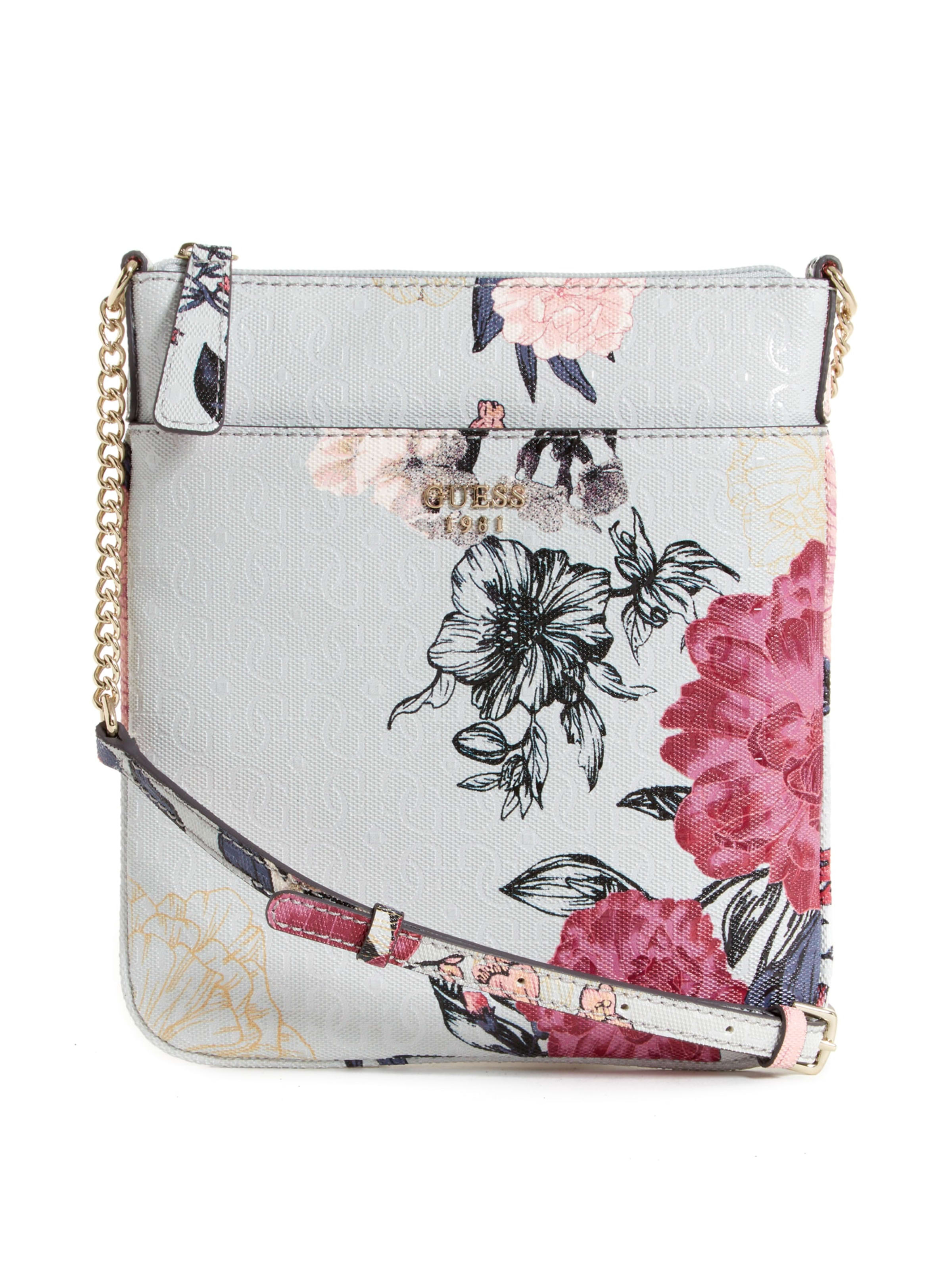 guess floral crossbody