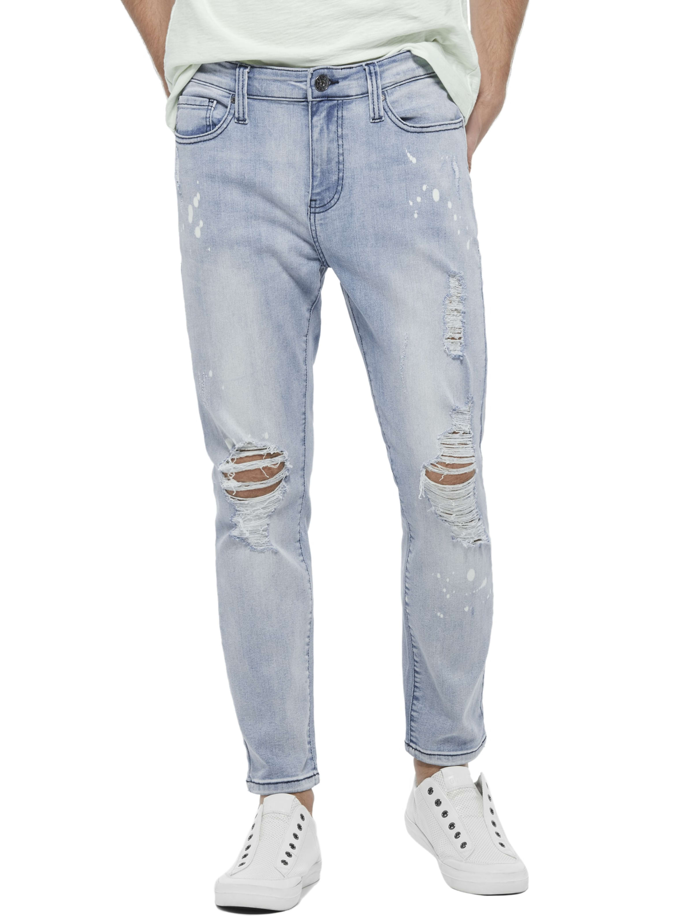 guess cropped jeans