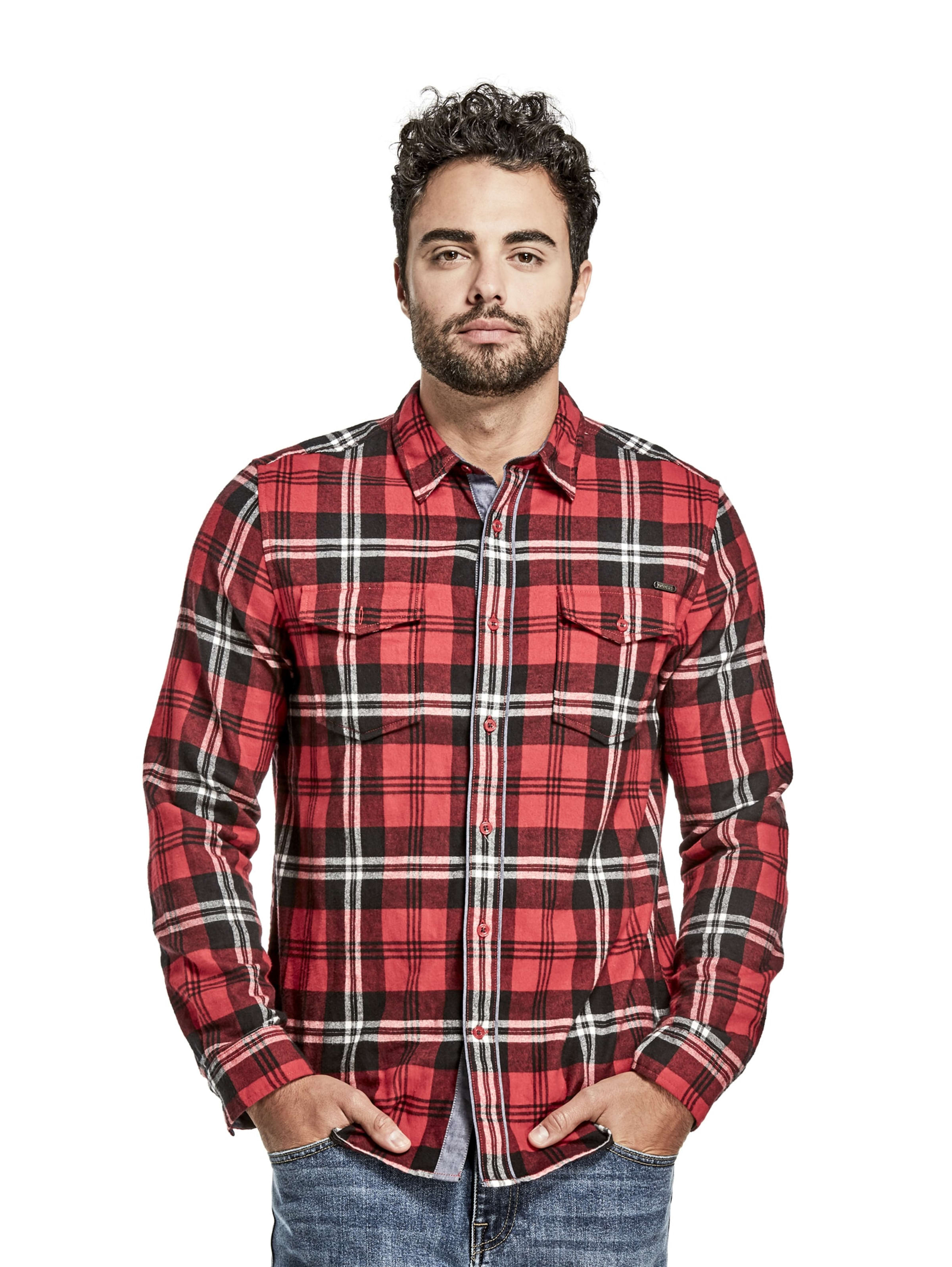 guess flannel shirt