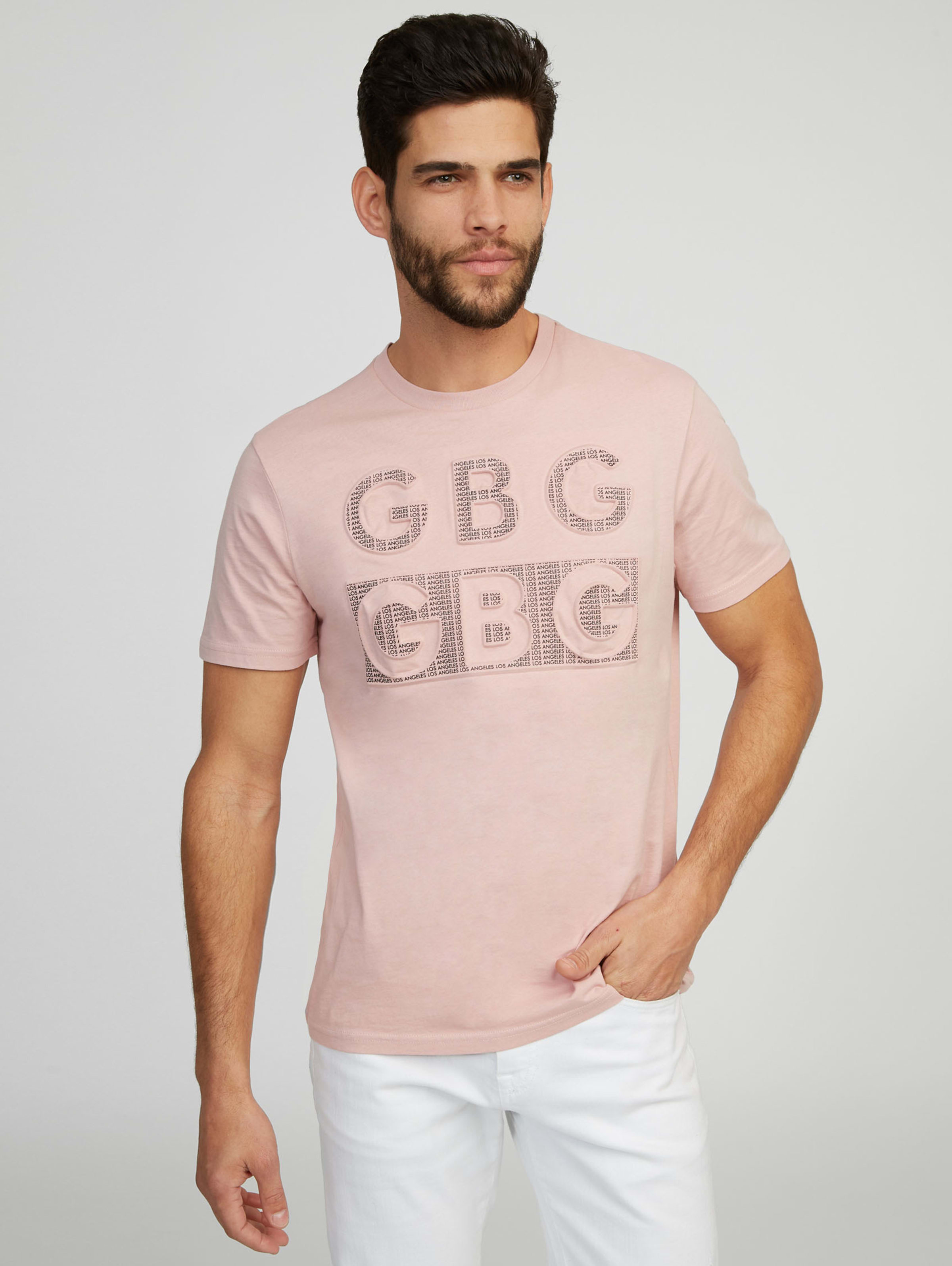Dale Embossed Logo Tee Gbyguess Com