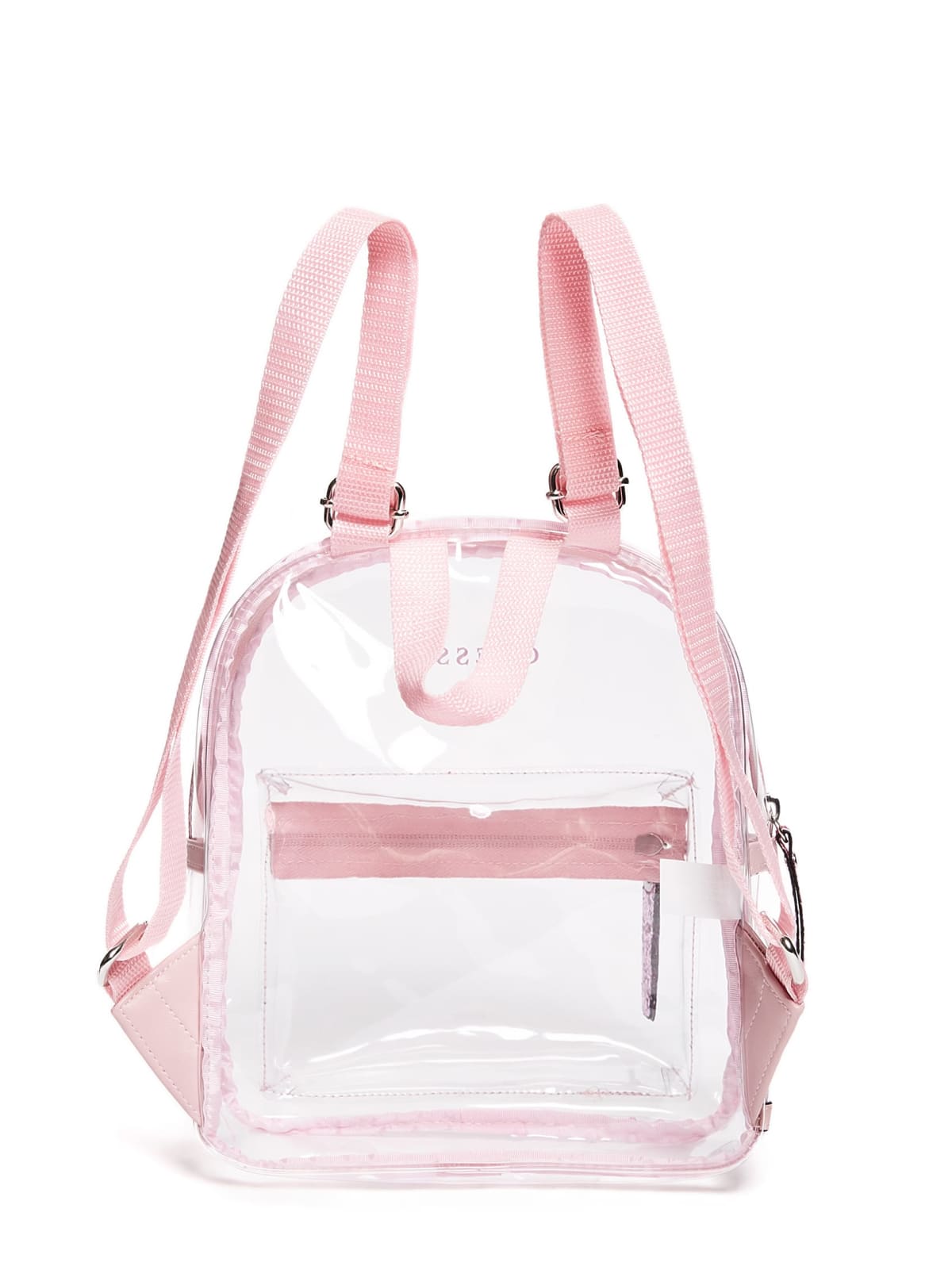 guess transparent backpack