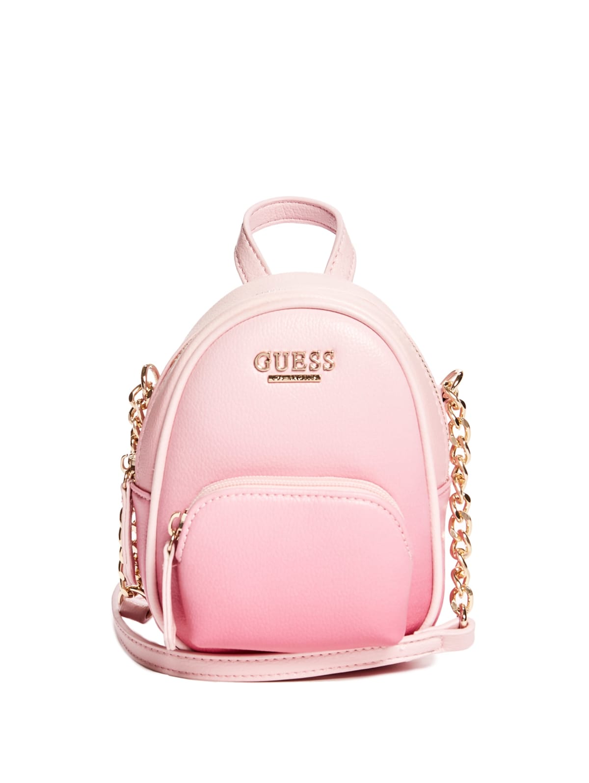 rose gold guess backpack