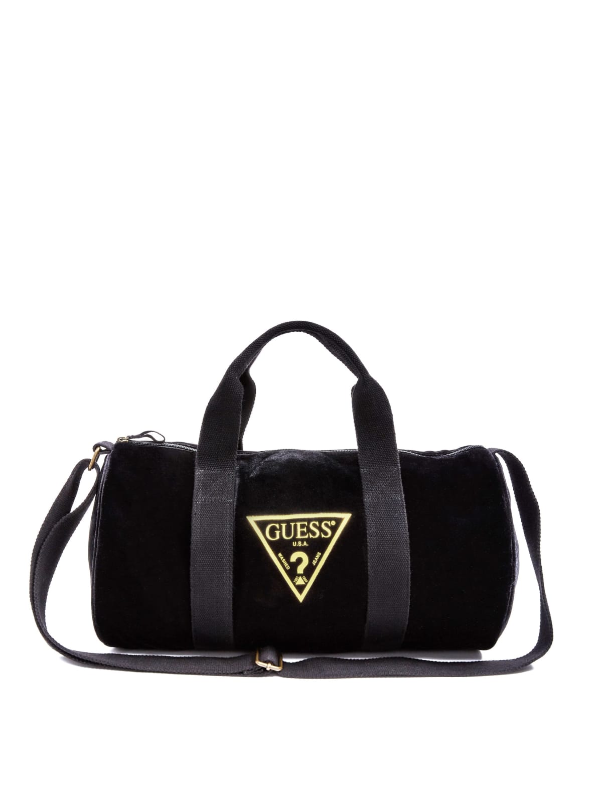 guess factory women's logo duffle bag