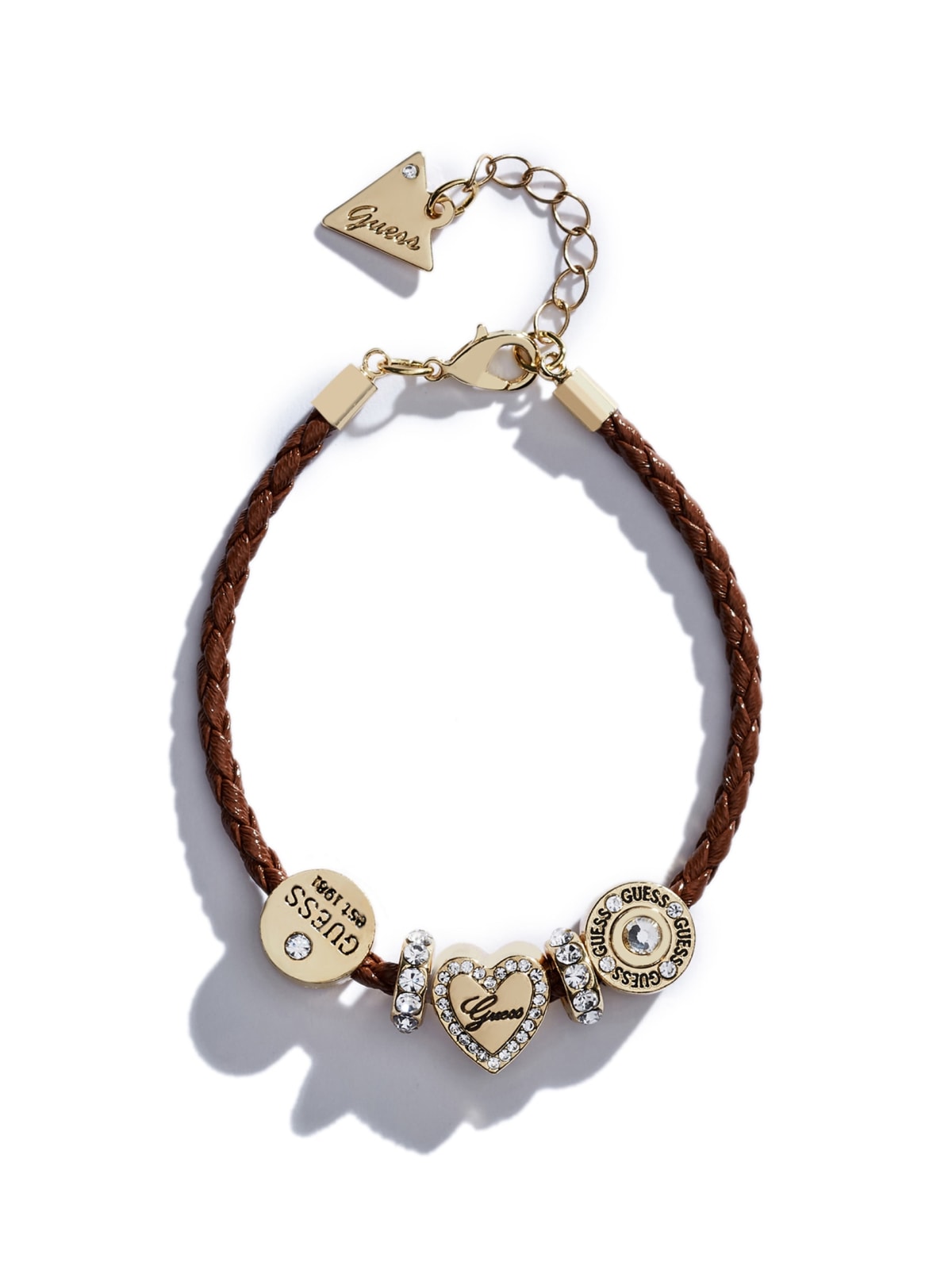 Braided Charm Friendship Bracelet Guessfactory Com