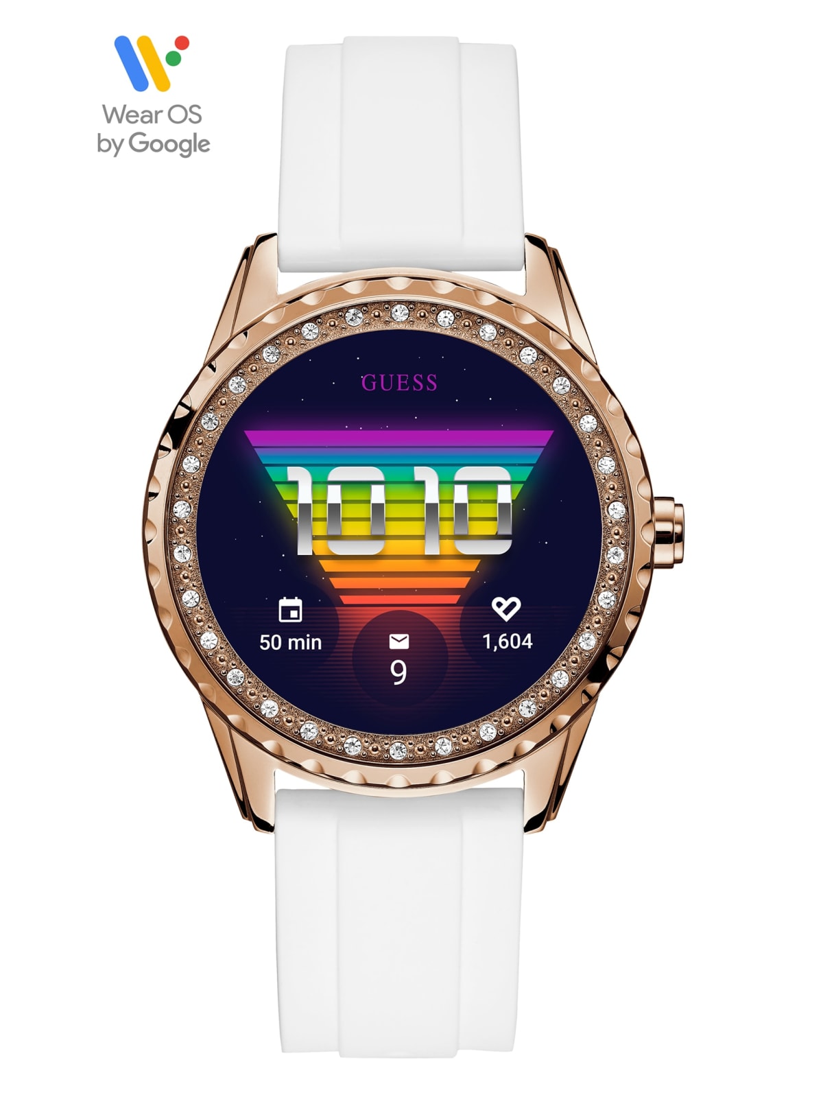 GUESS CONNECT Smartwatch Jemma White 