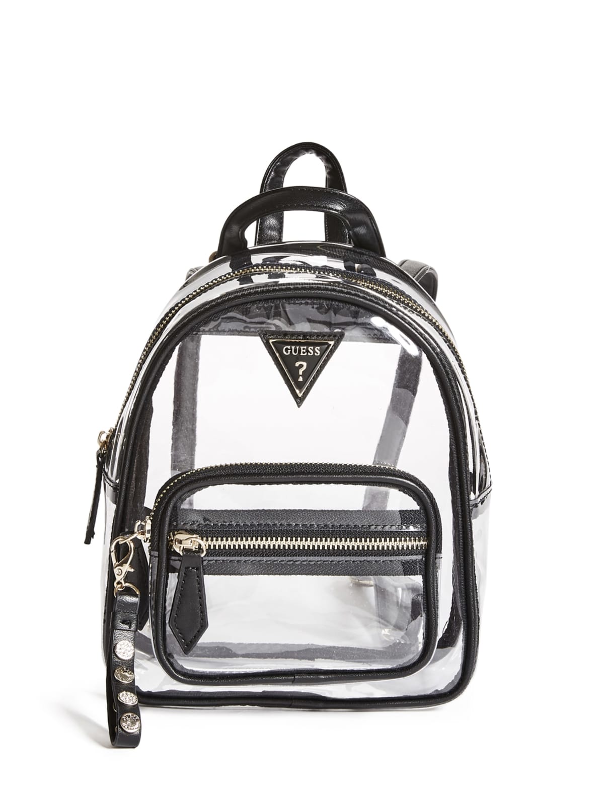 guess mini black backpack