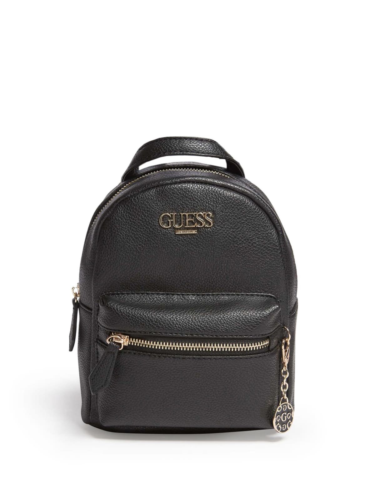 guess black mini backpack