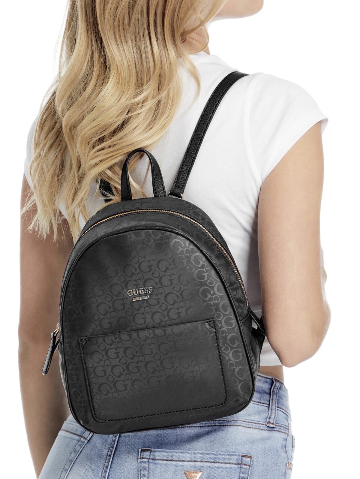 guess nylon backpack
