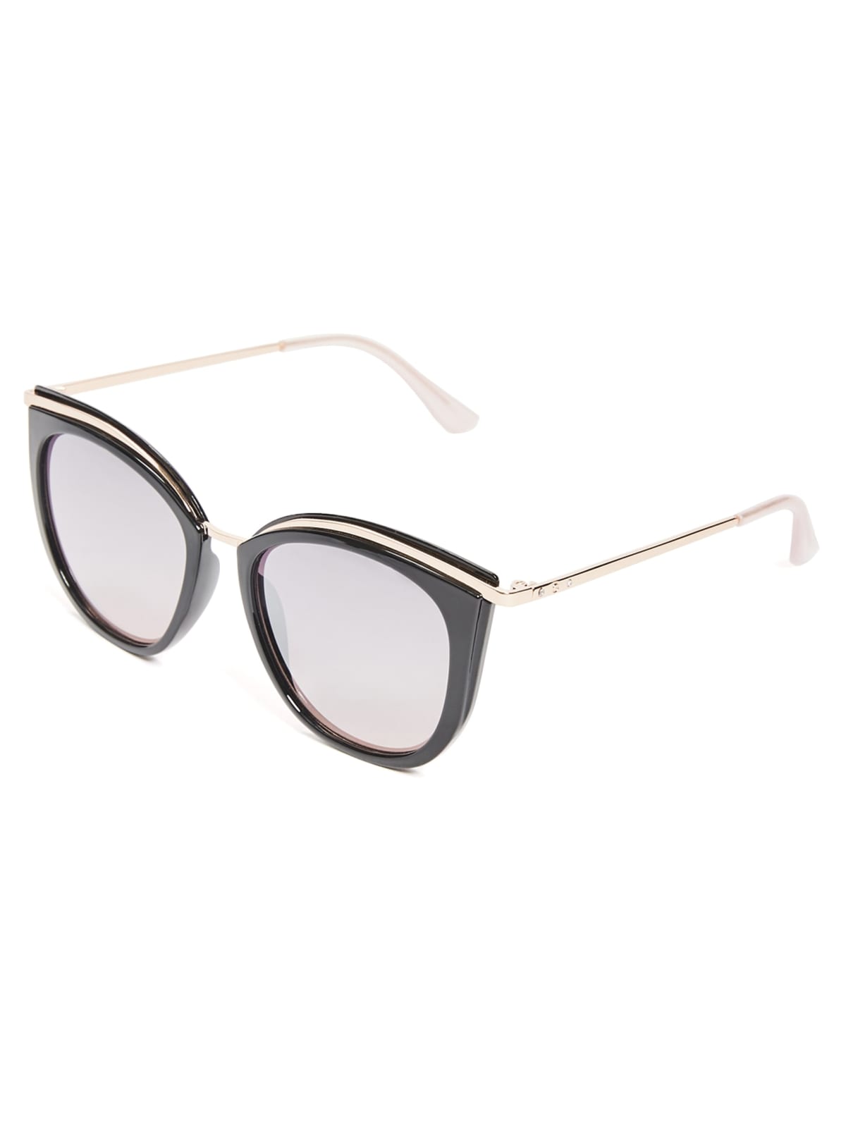 Metallic Cat Eye Sunglasses Gbyguess Com