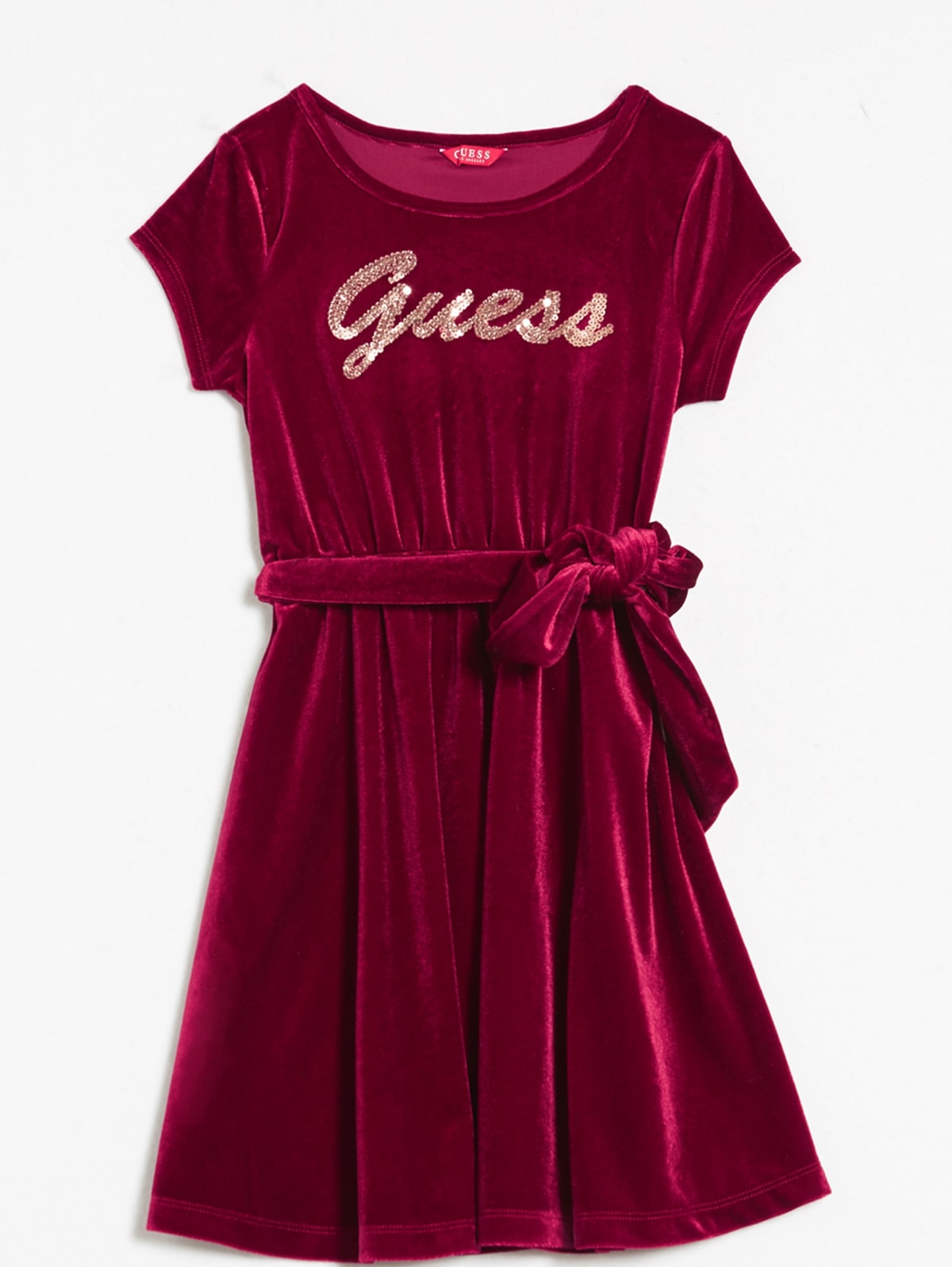 velour skater dress