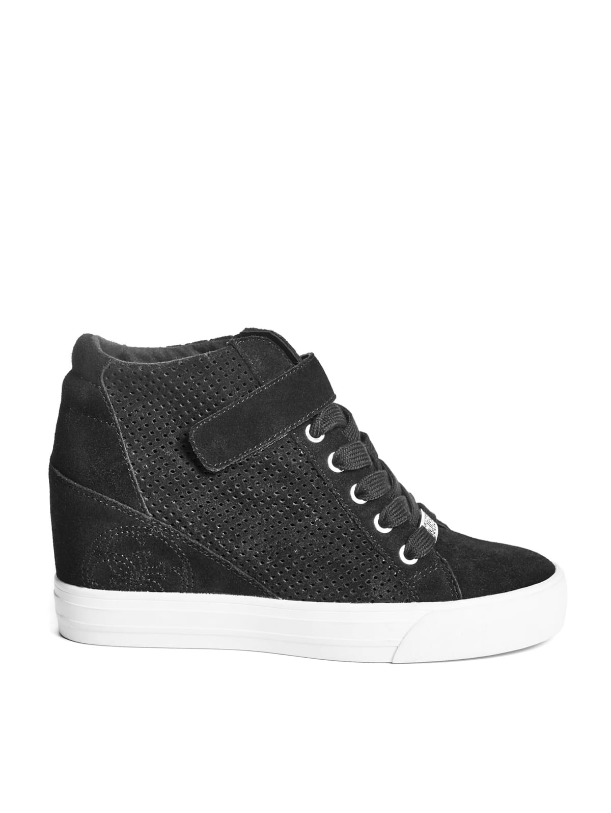 guess women's decia wedge sneakers