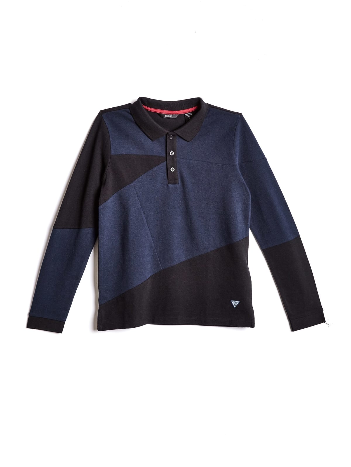 guess long sleeve polo