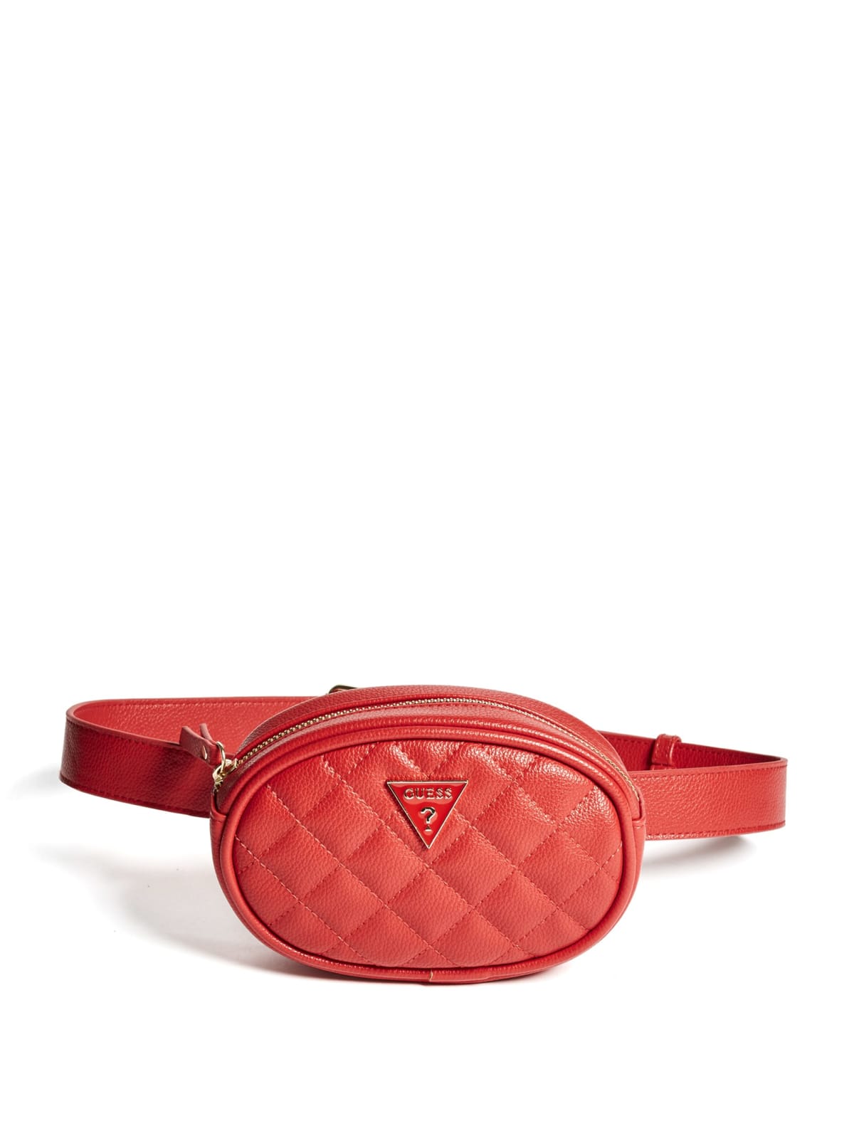 guess fanny pack red