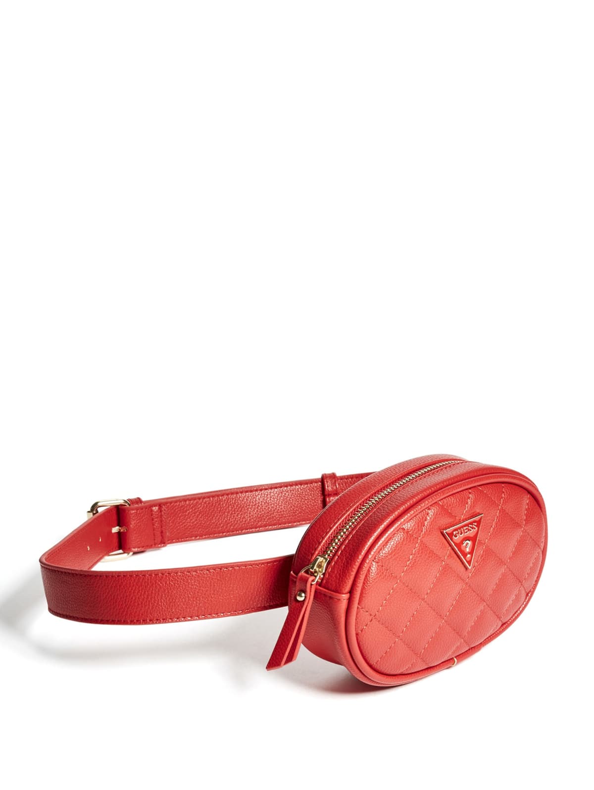 guess fanny pack red