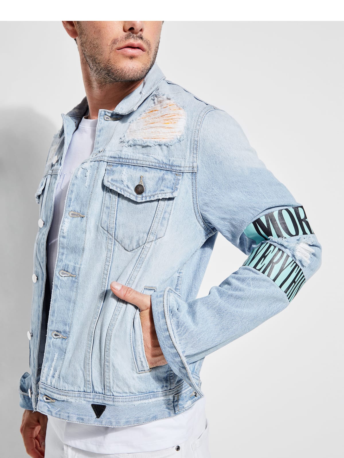 dillon patch denim jacket