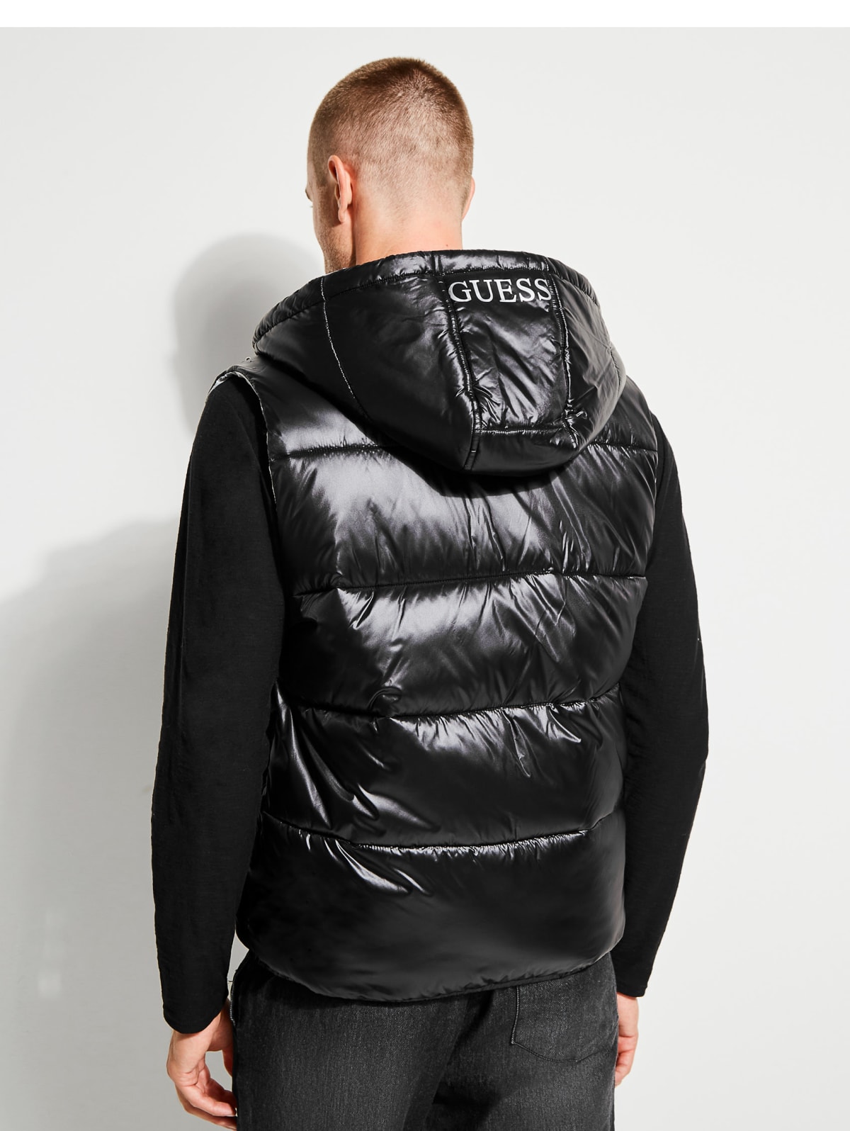 Guess puffer vest clearance