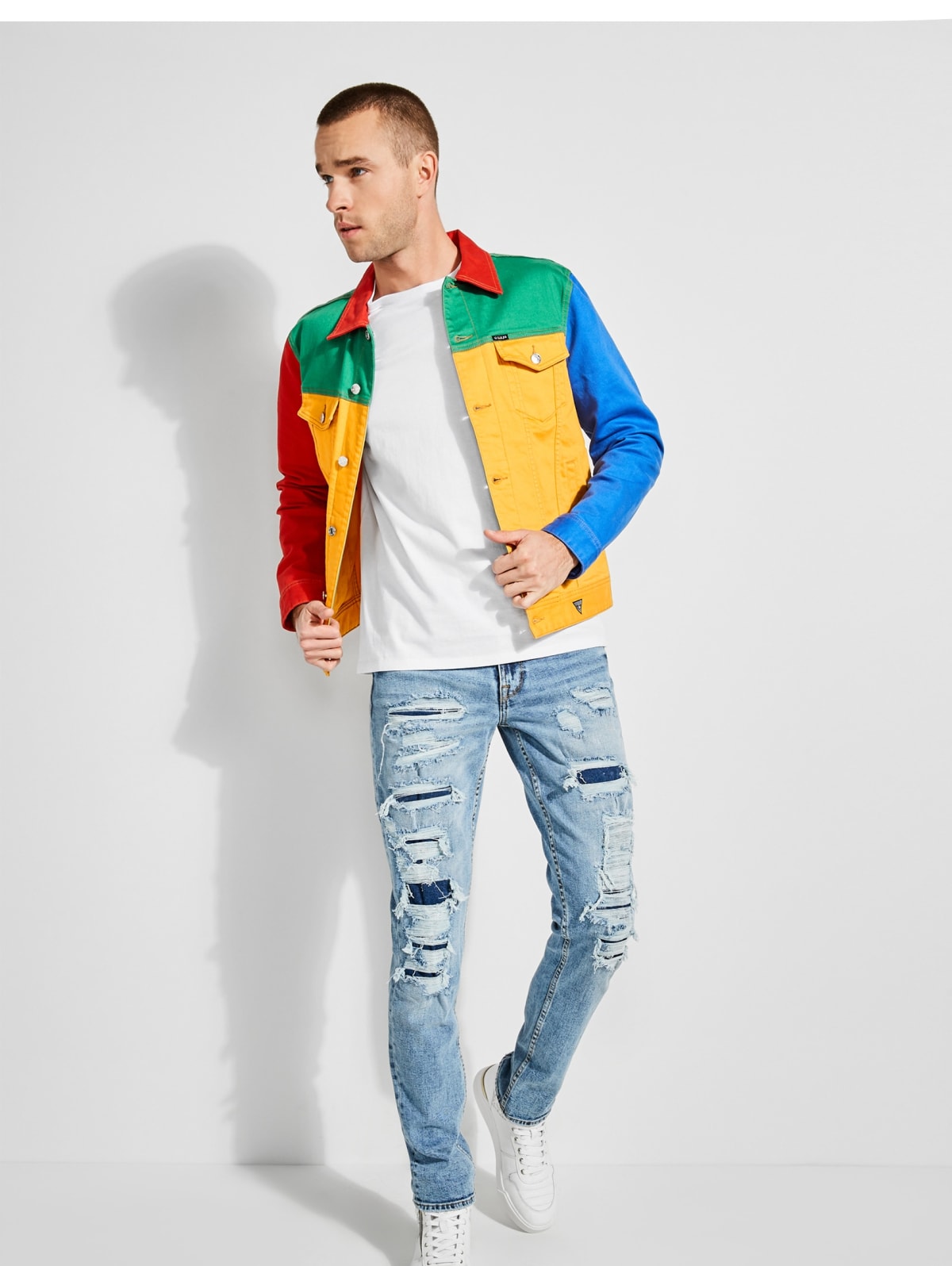j balvin jean jacket