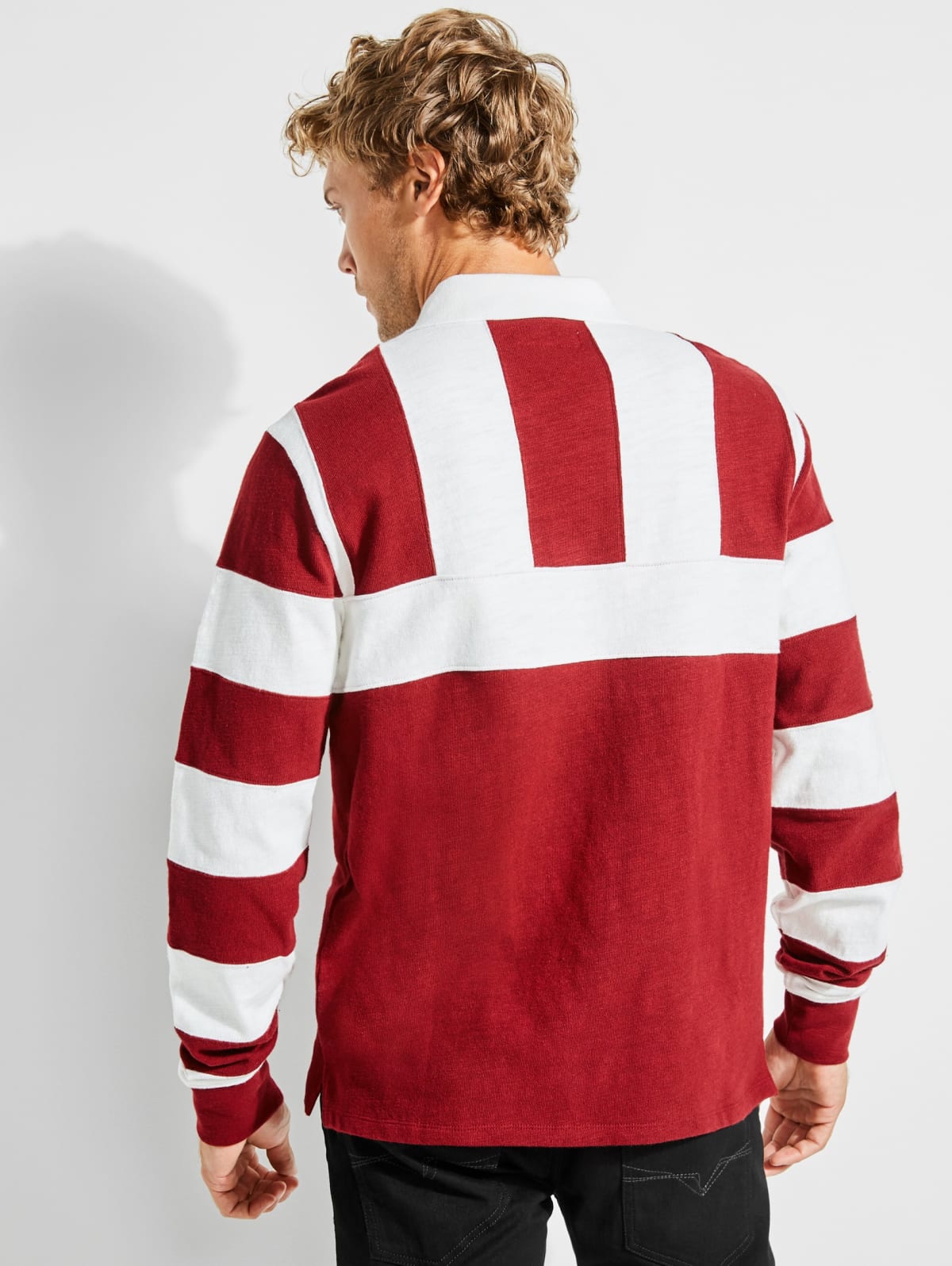 guess rugby jumper