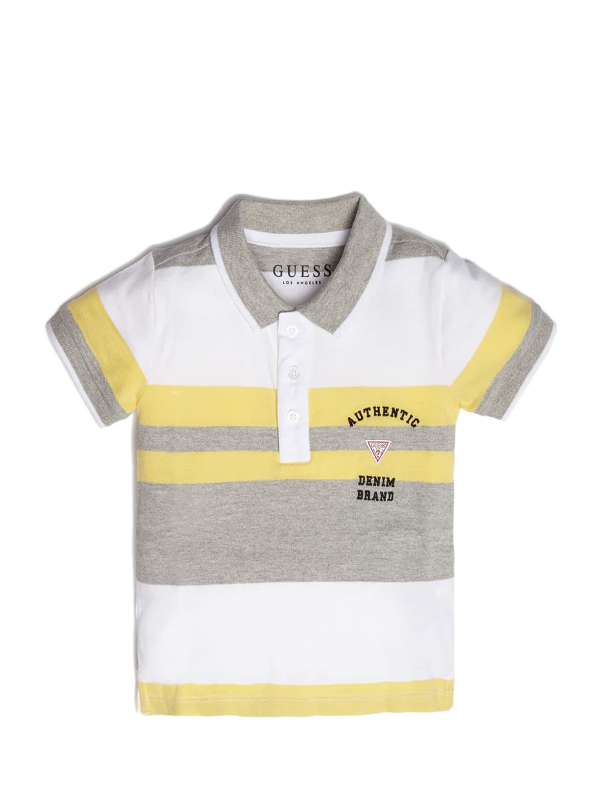 guess striped polo