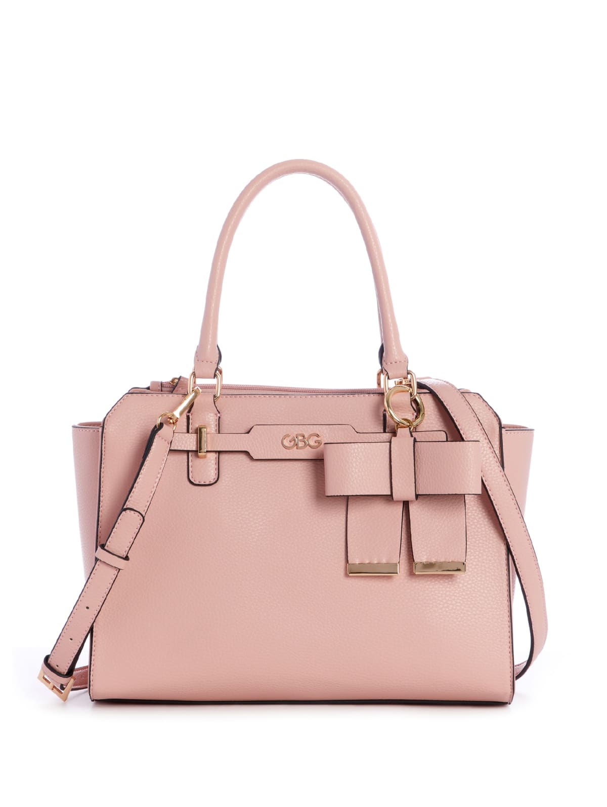 faux leather satchel